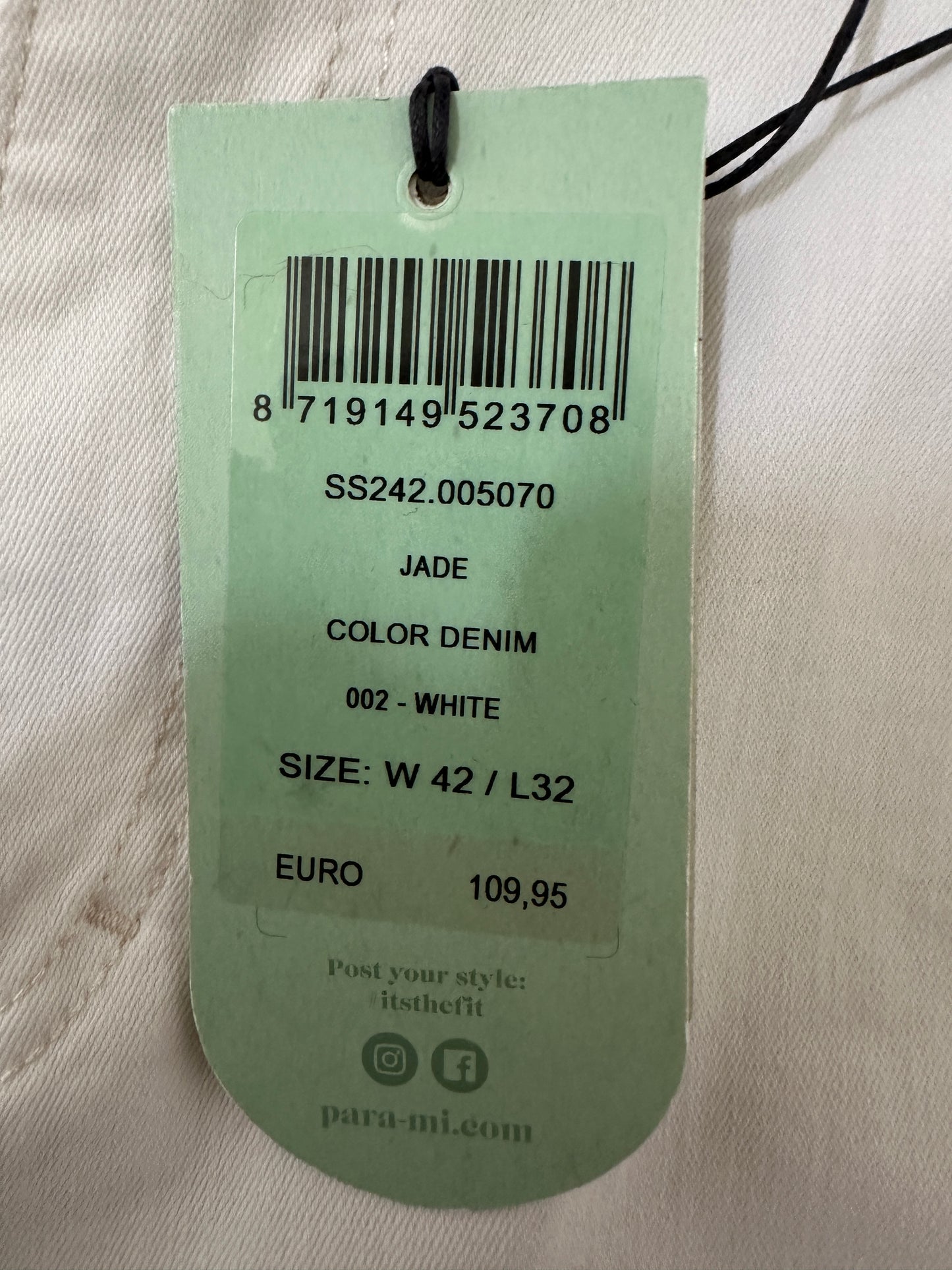 Para Mi spijkerbroek NIEUW XL