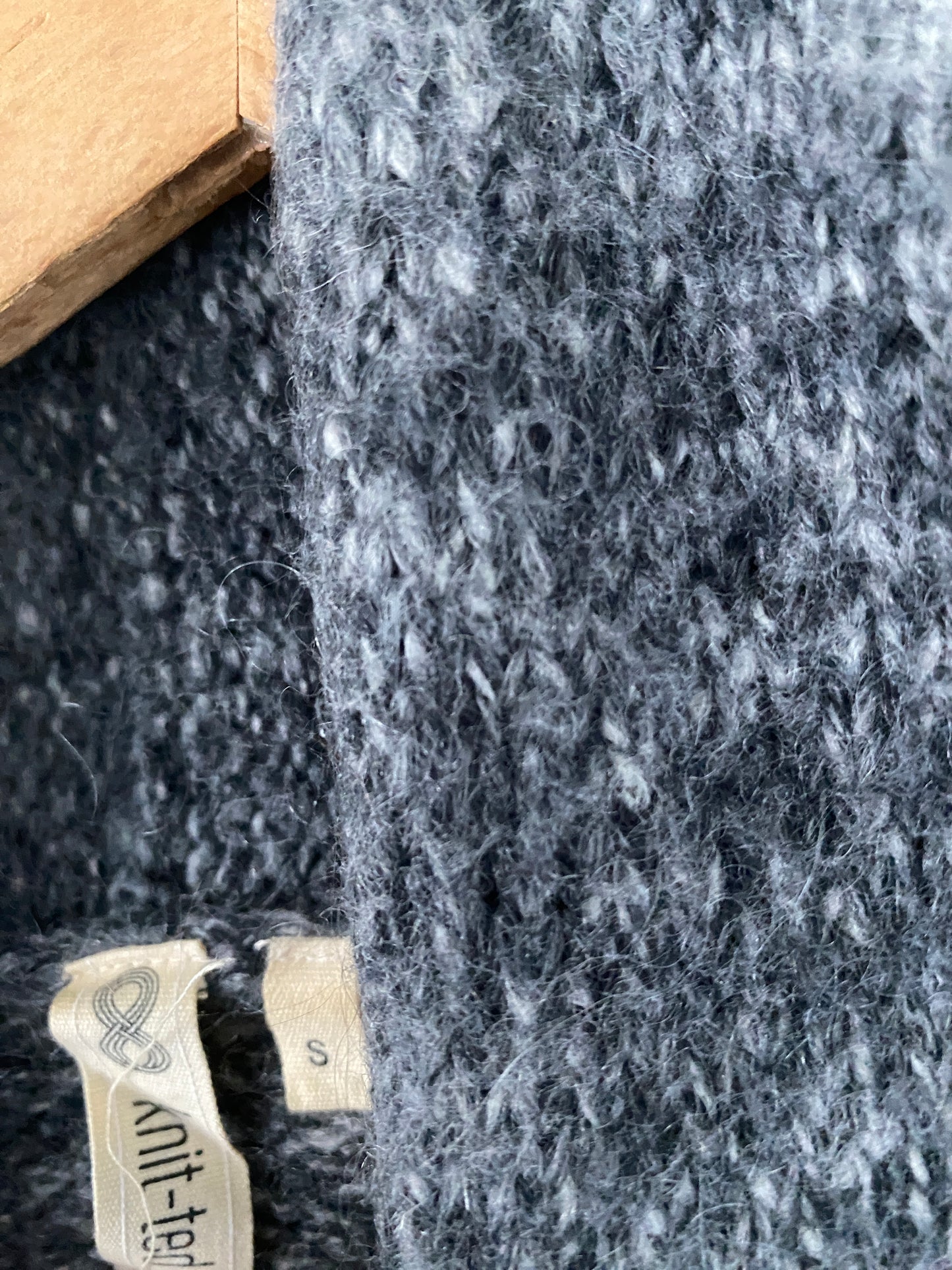 Knit-ted vest S