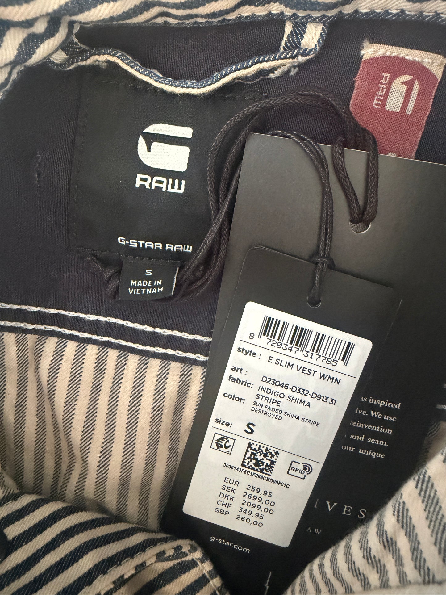 G-Star vest NIEUW S