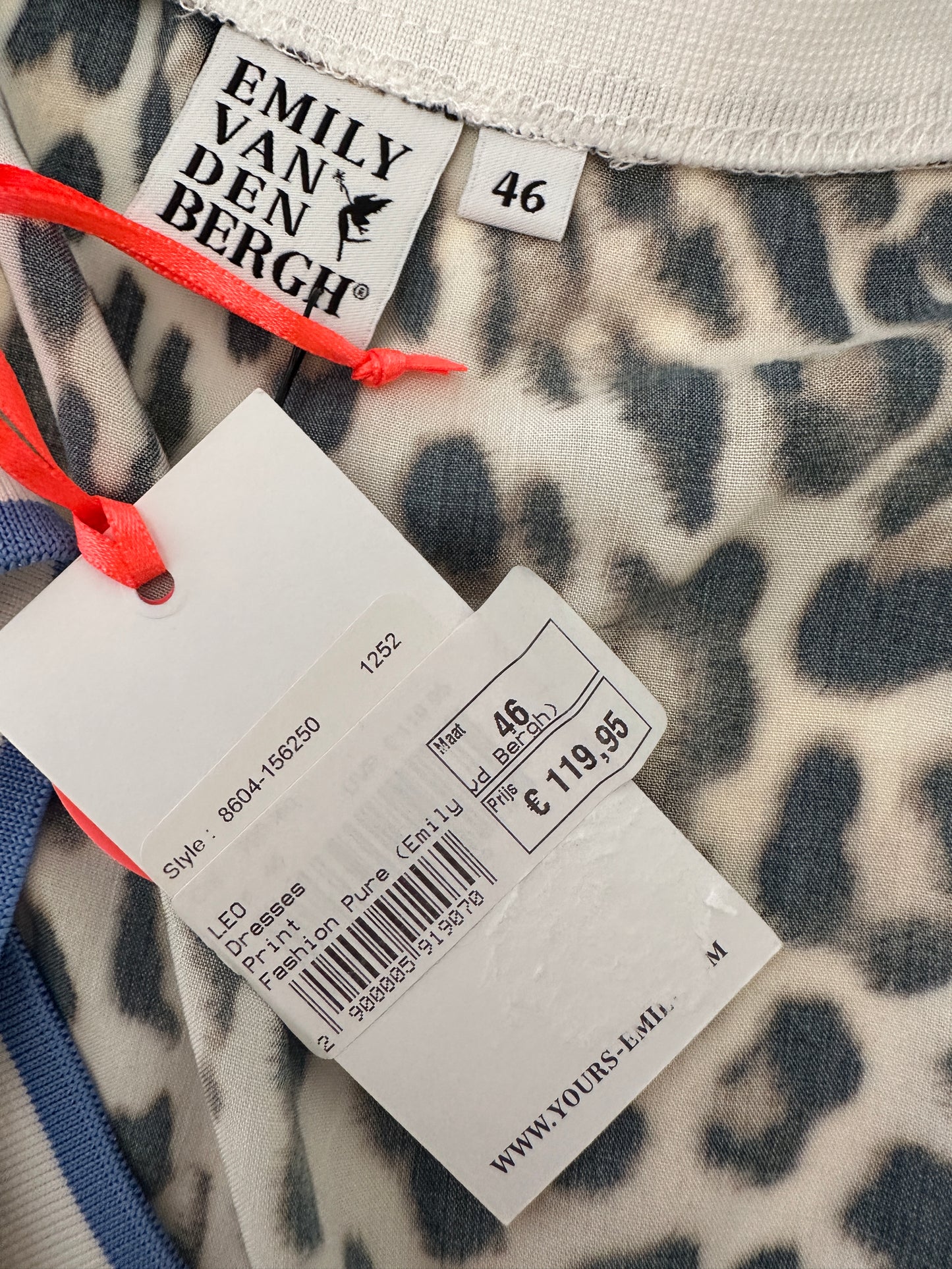 Emily van den Bergh jurk NIEUW 3XL