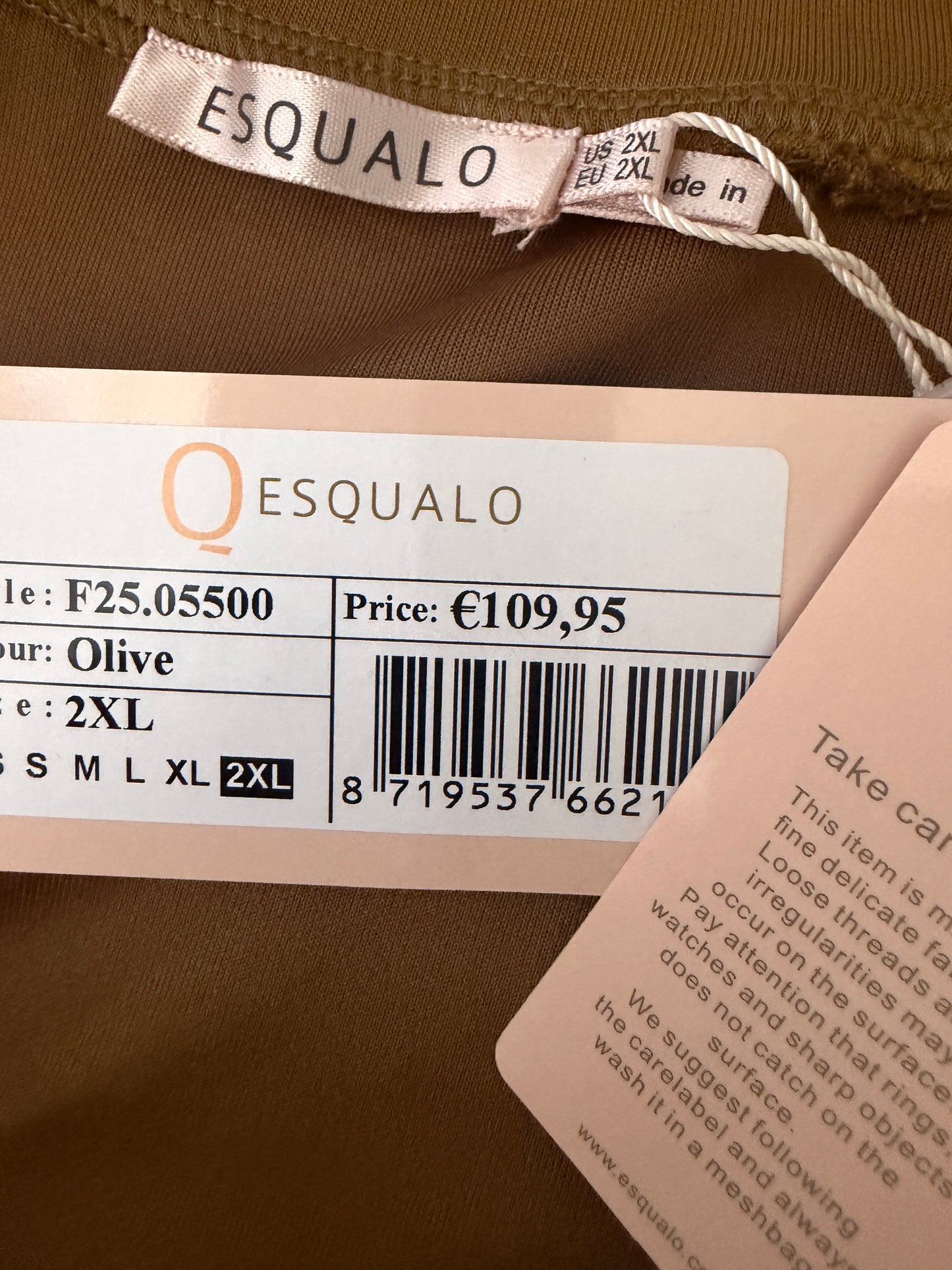 Esqualo jurk NIEUW XXL