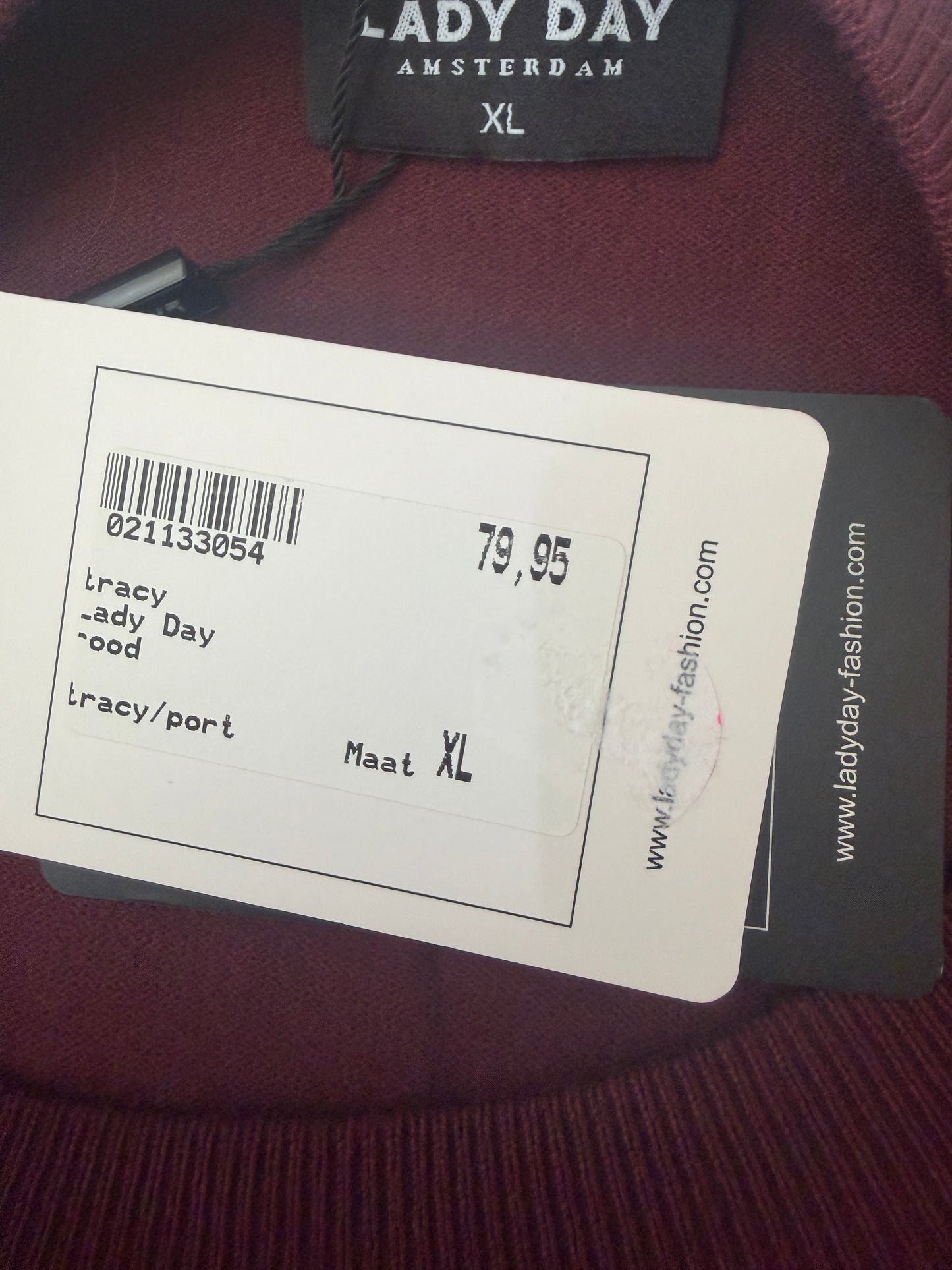 Lady Day trui NIEUW XL