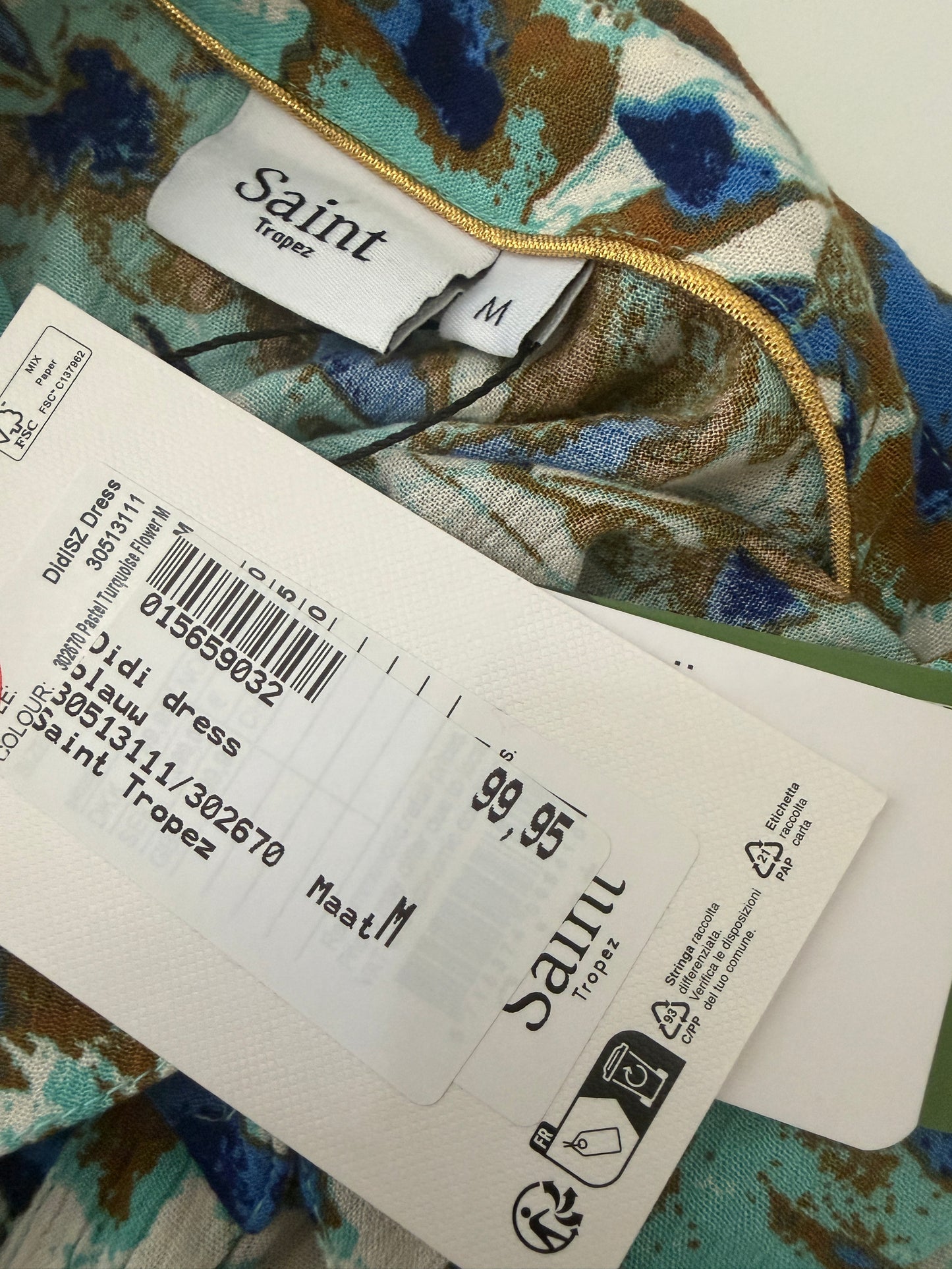 Saint Tropez jurk NIEUW M