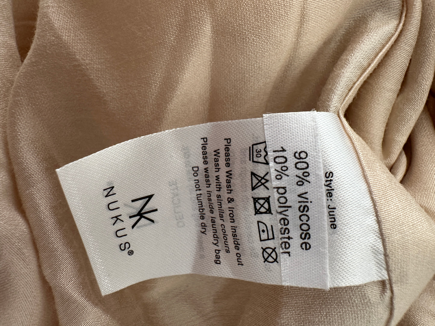 Nukus shirt lange mouw NIEUW XL