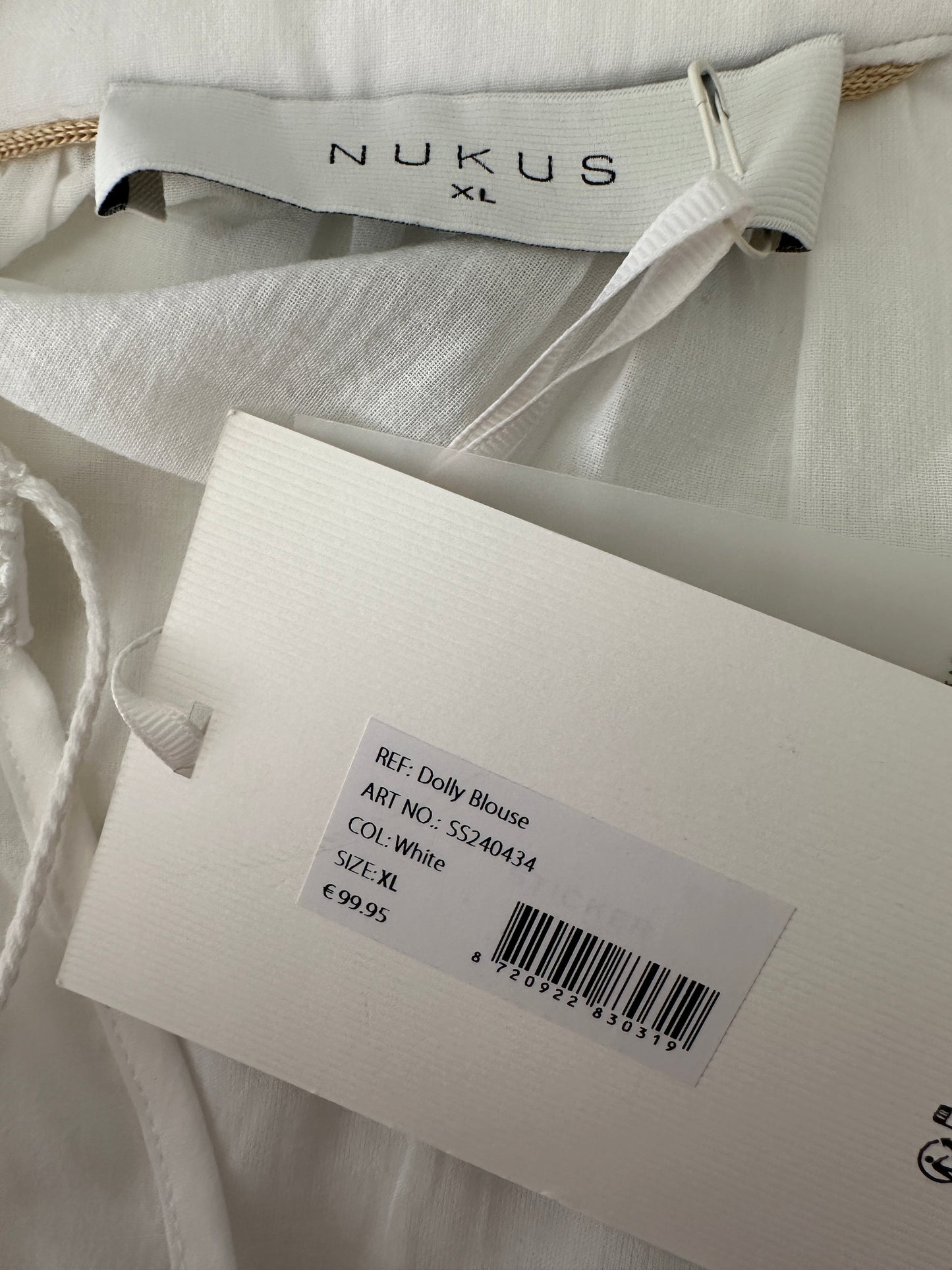 Nukus shirt lange mouw NIEUW XL