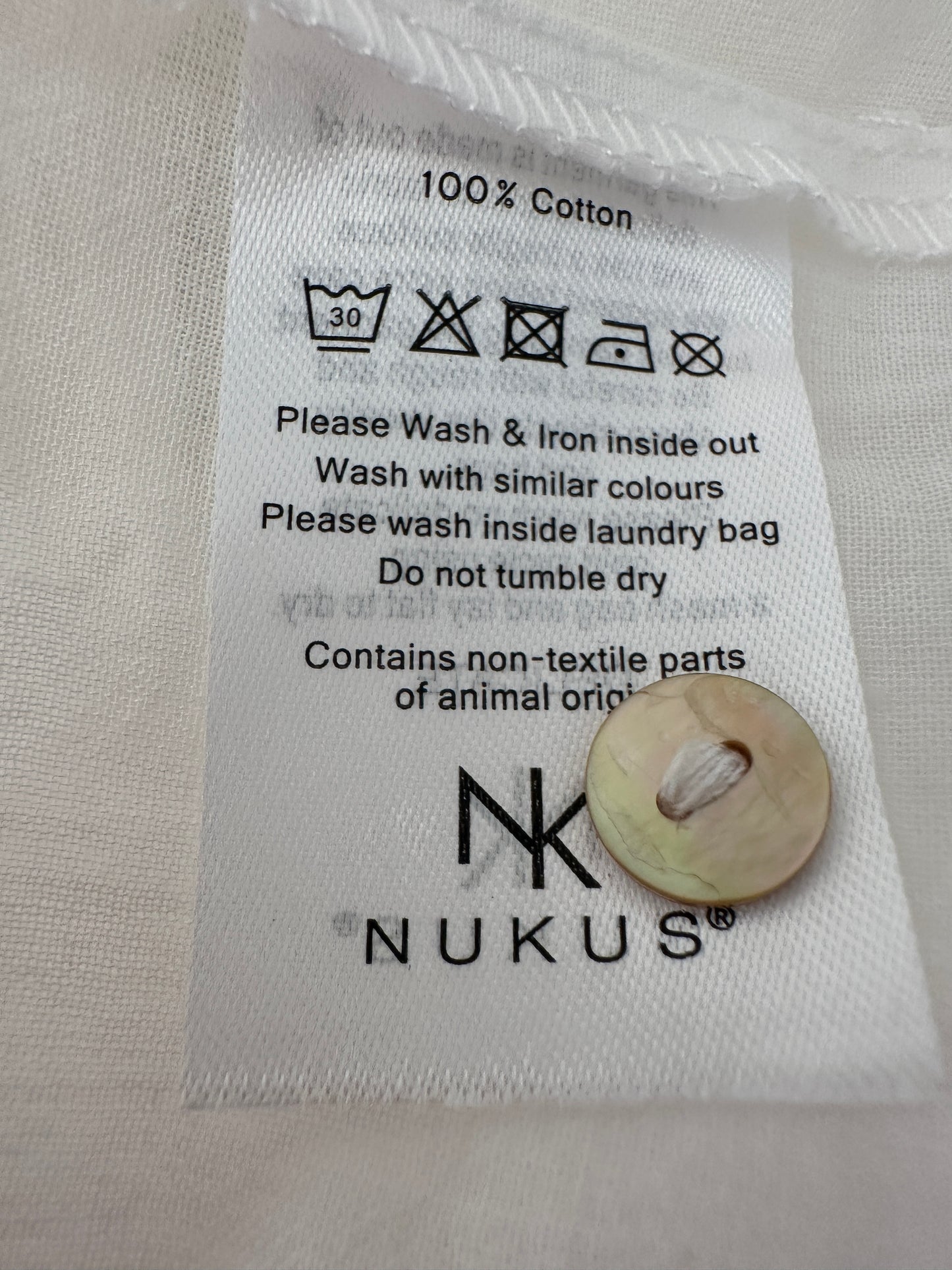 Nukus shirt lange mouw NIEUW XL