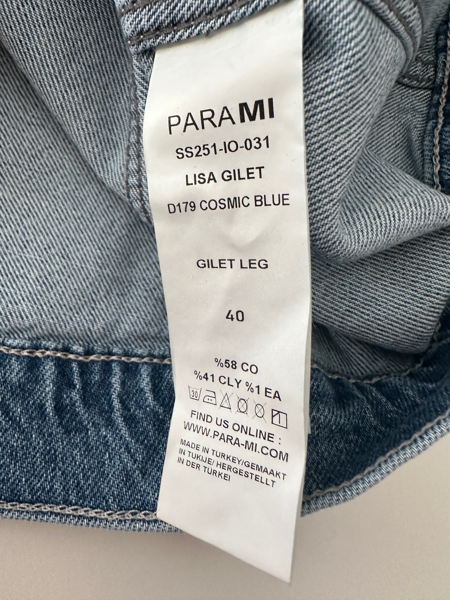 Para Mi gilet NIEUW L