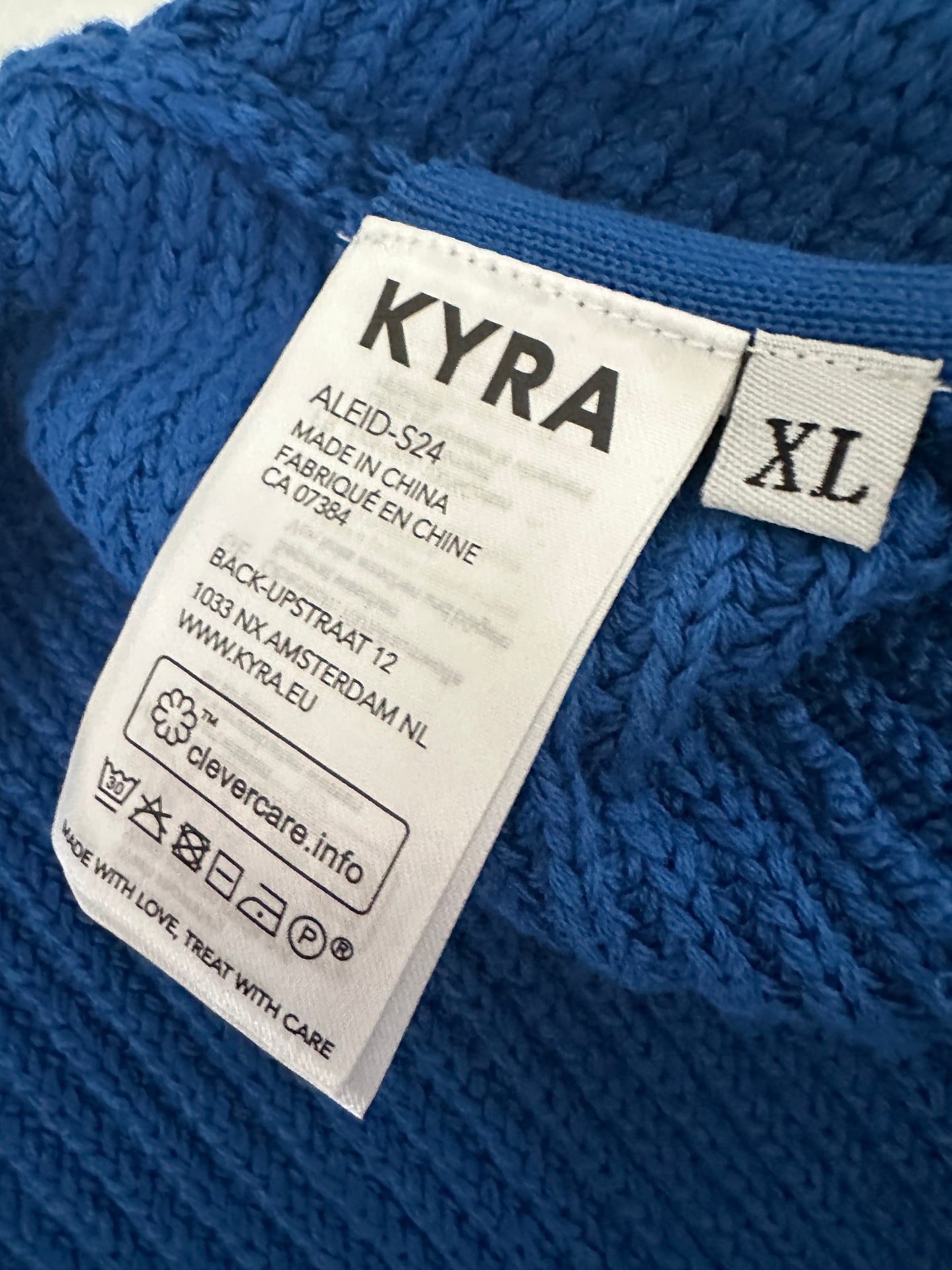 Kyra mouwloos vest NIEUW XL