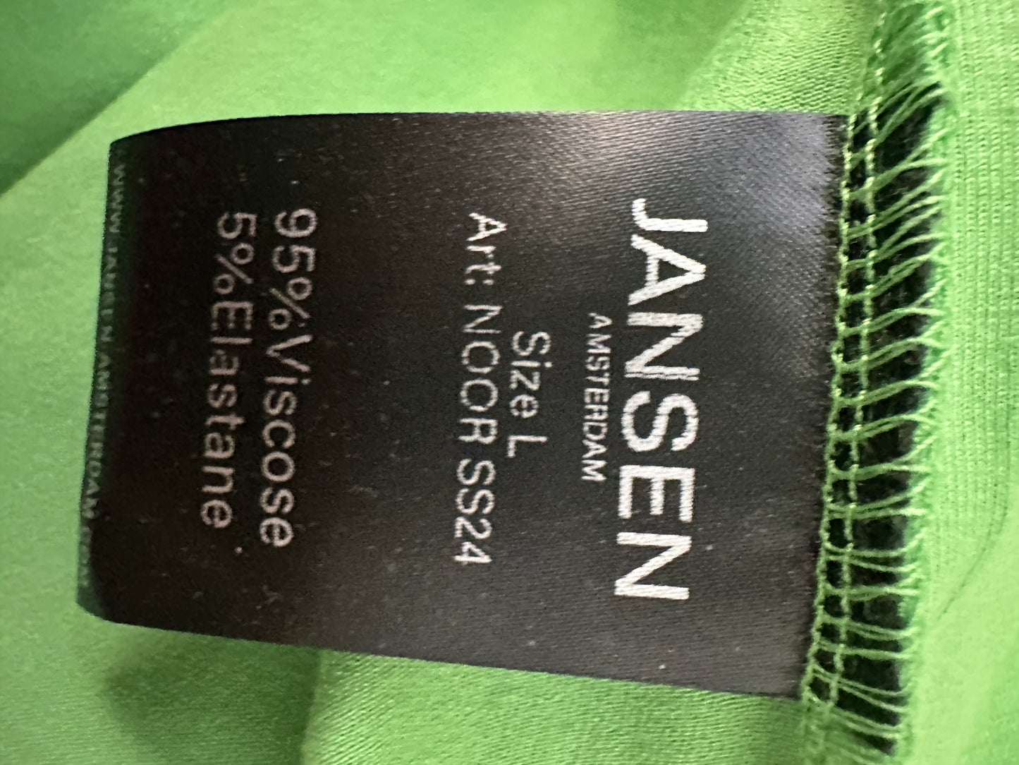Jansen Amsterdam shirt lange mouw NIEUW M