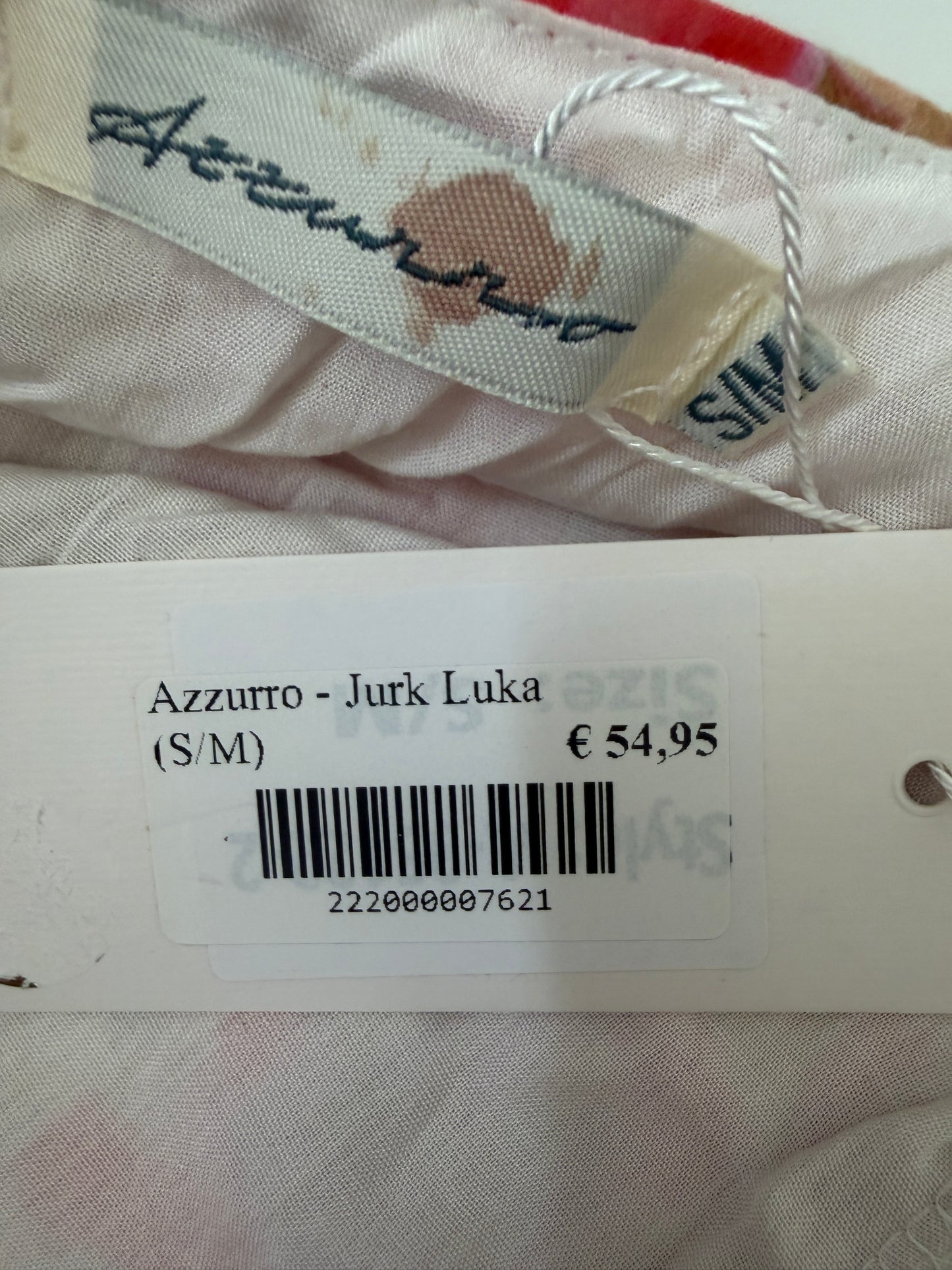 Azurro dress NEW S/M