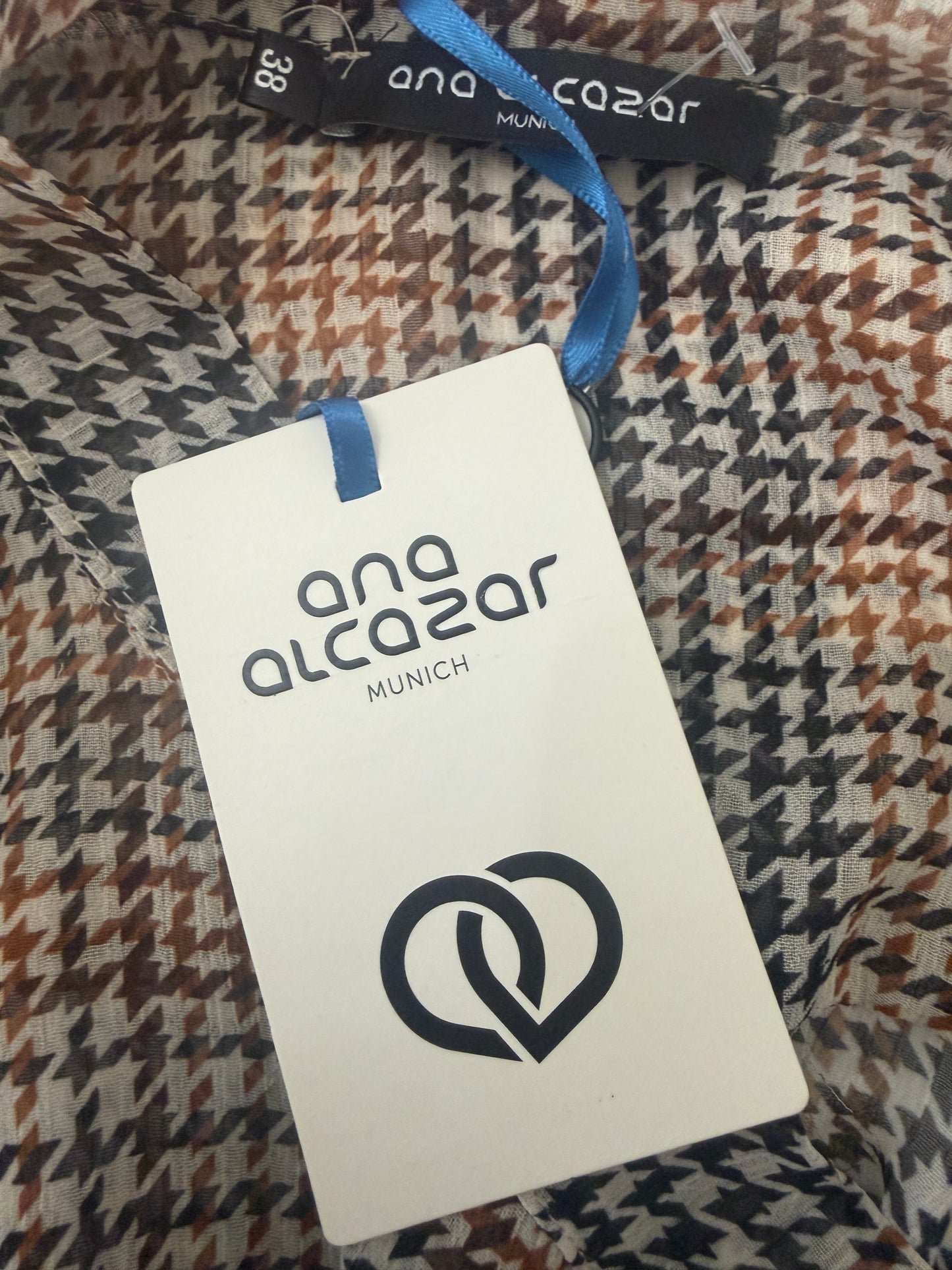 Ana Alcazar shirt lange mouw NIEUW M