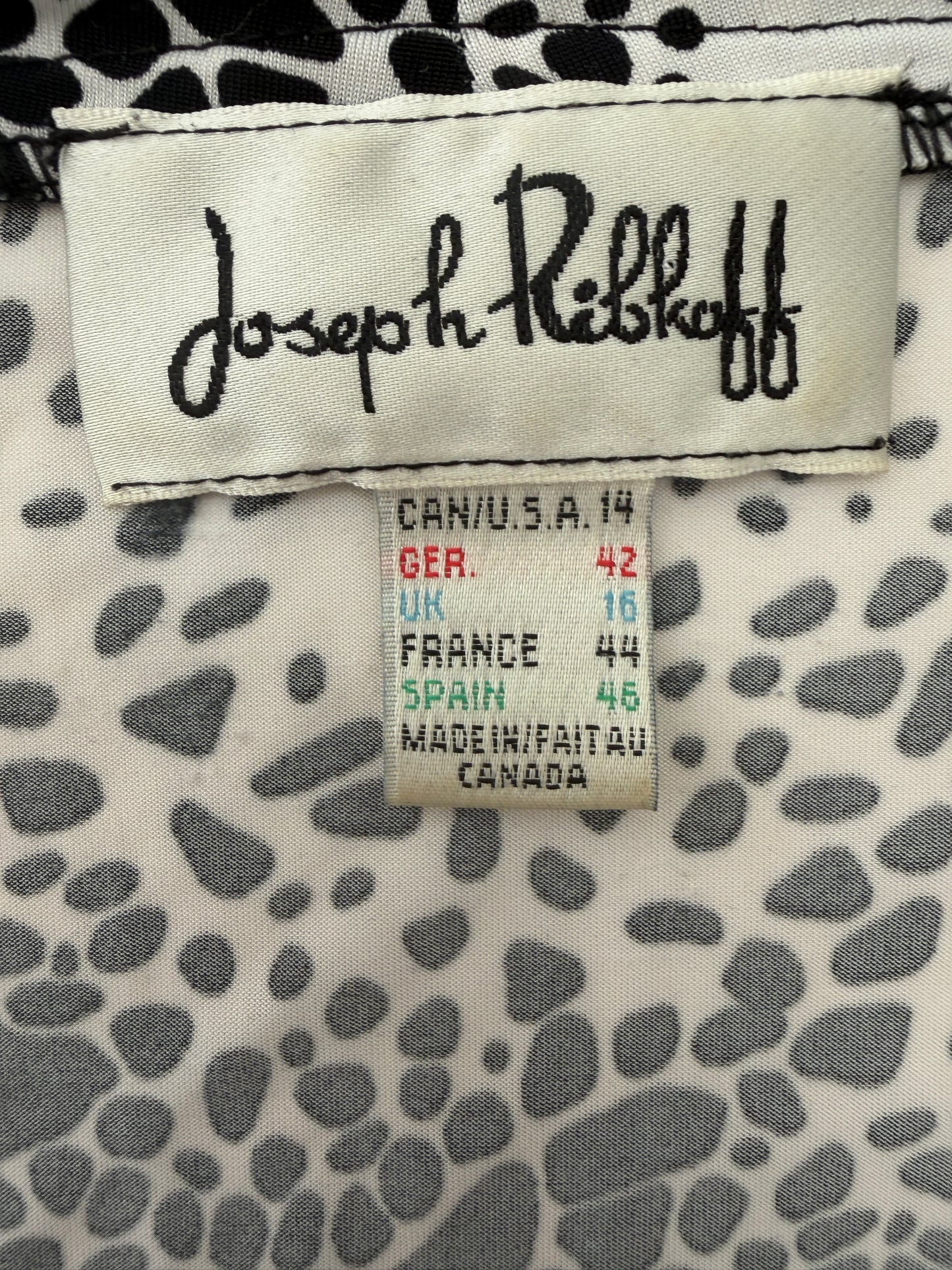 Joseph Ribkoff shirt lange mouw M
