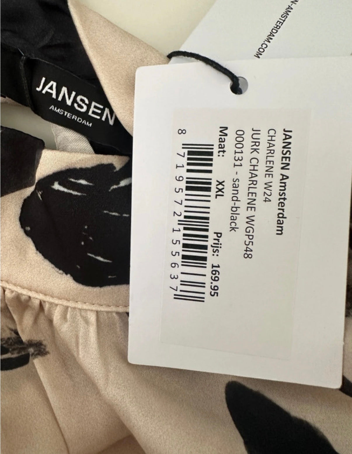 Jansen Amsterdam dress NEW XXL