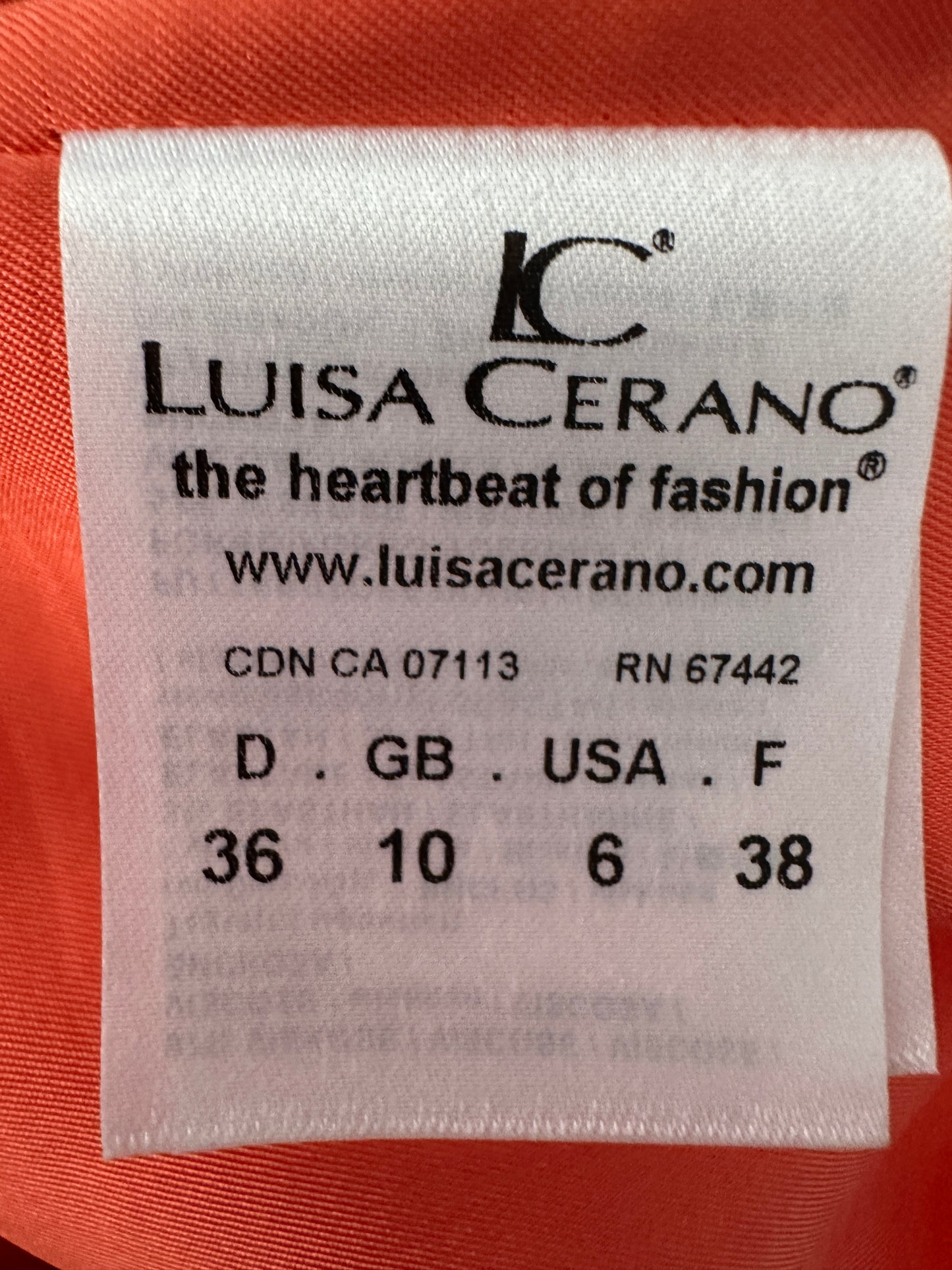 Luisa Cerano jurk S