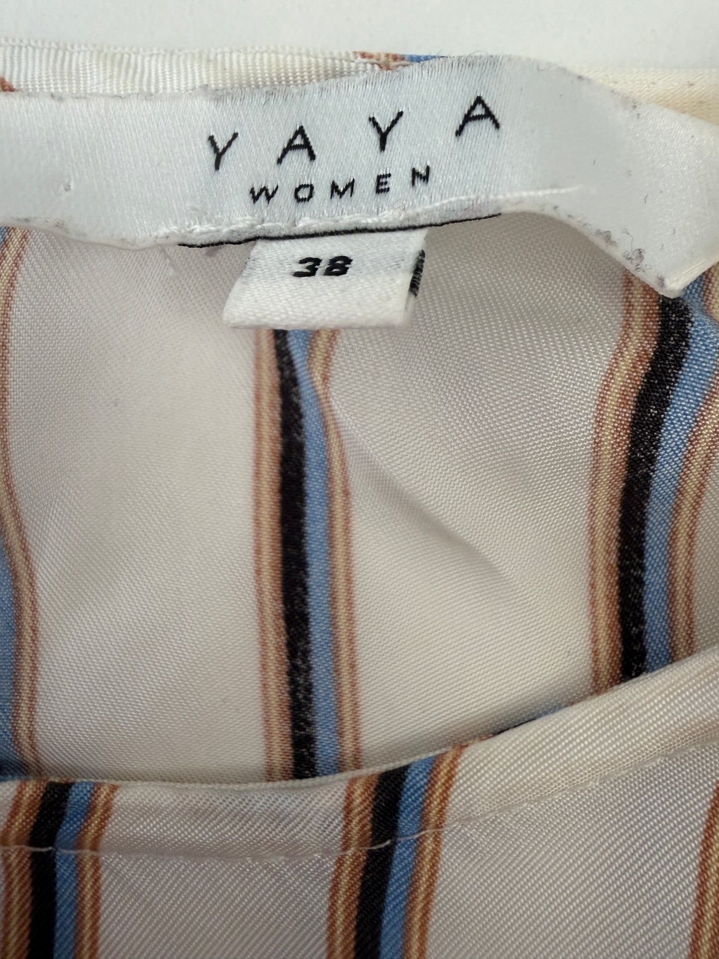 Yaya shirt lange mouw M