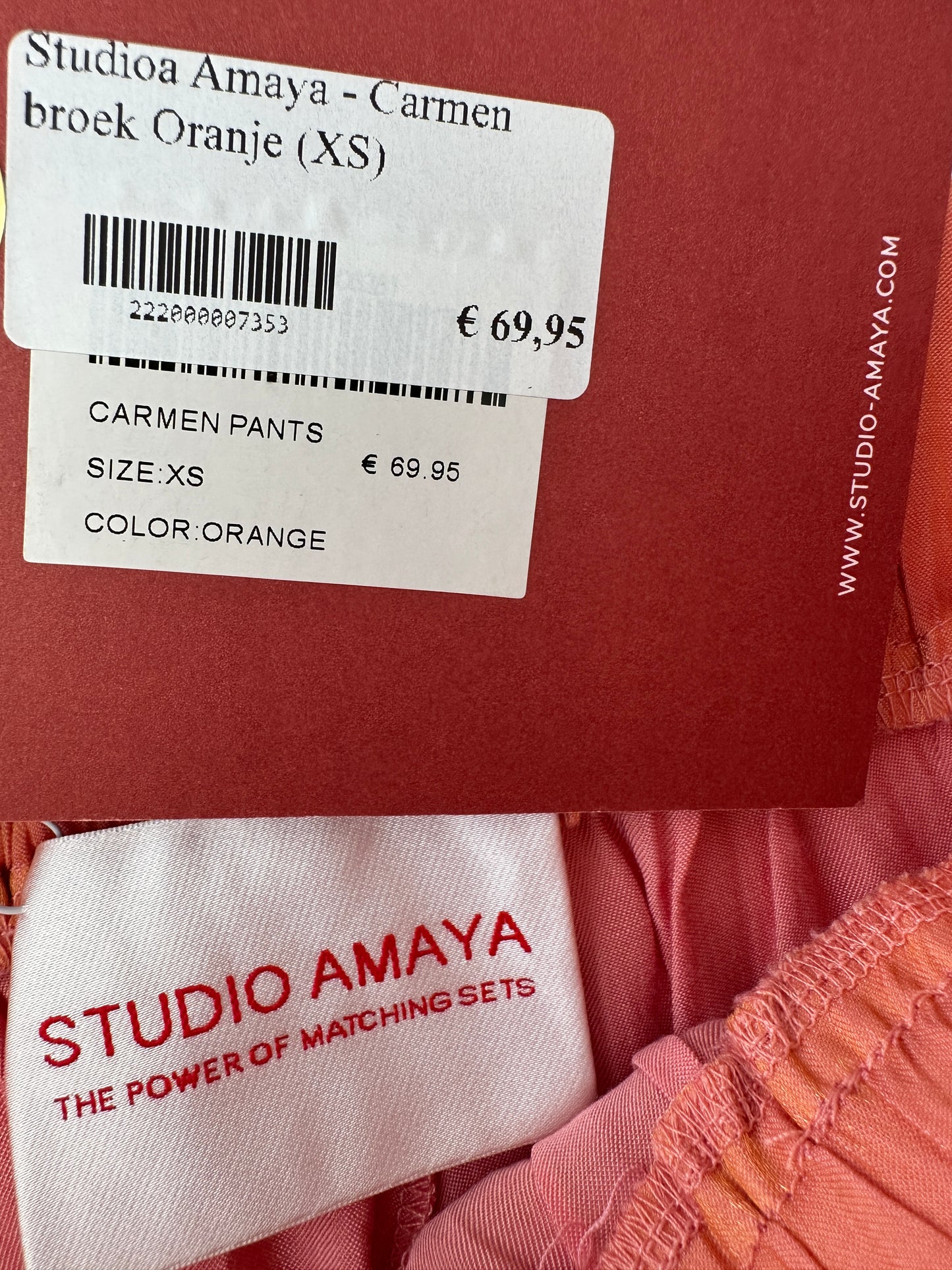 Studio Amaya broek NIEUW XS