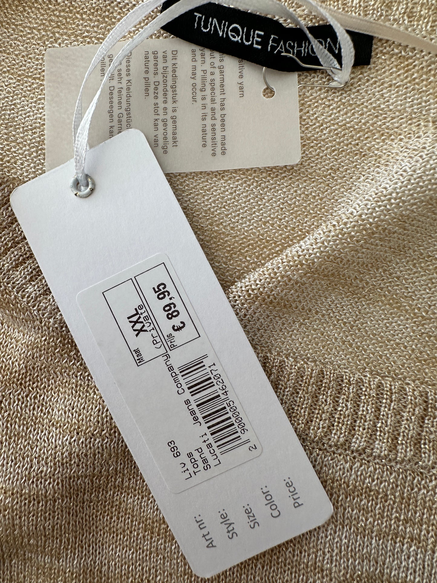 Tunique Fashion shirt NIEUW XXL