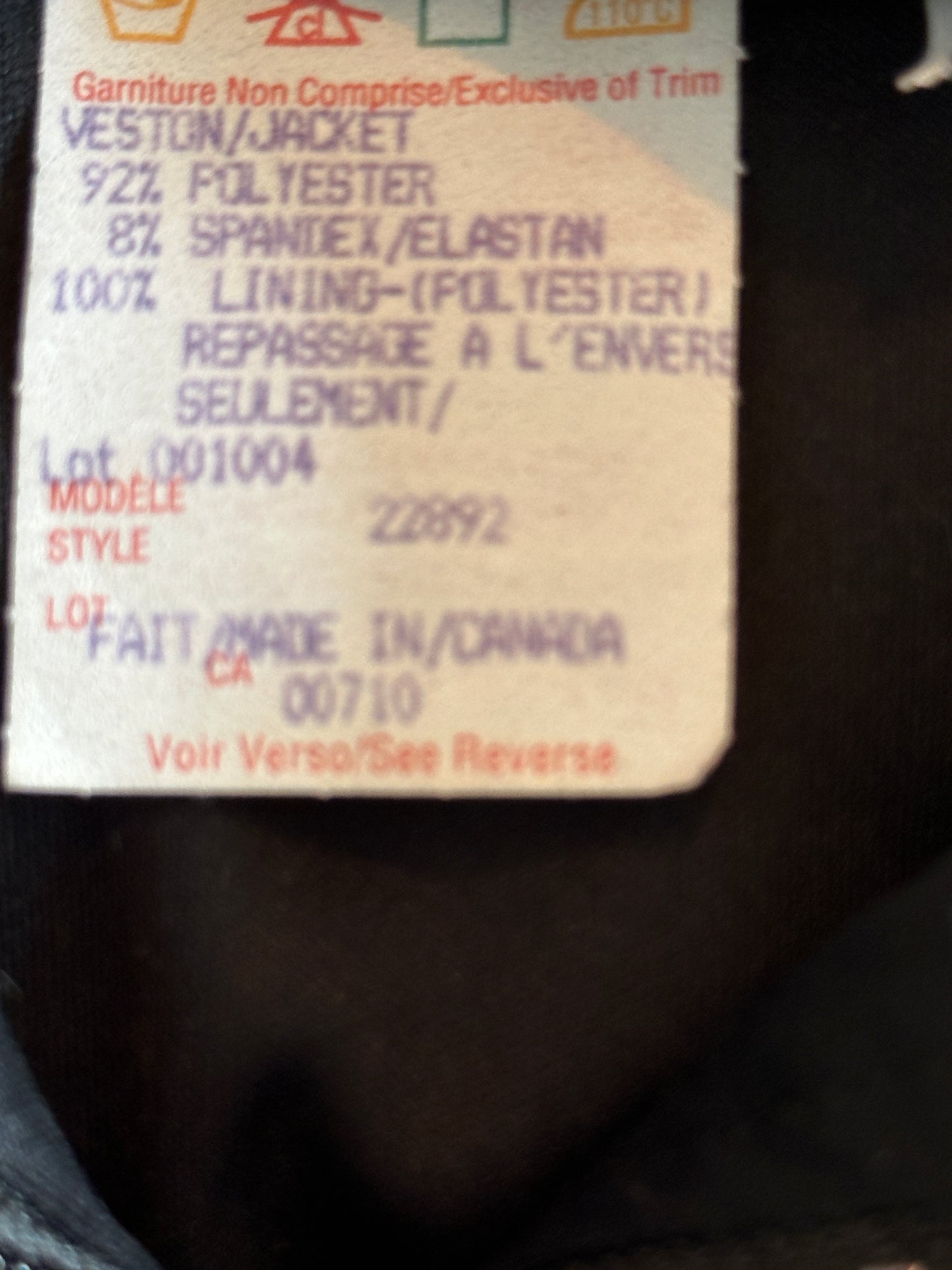 Joseph Ribkoff vest M