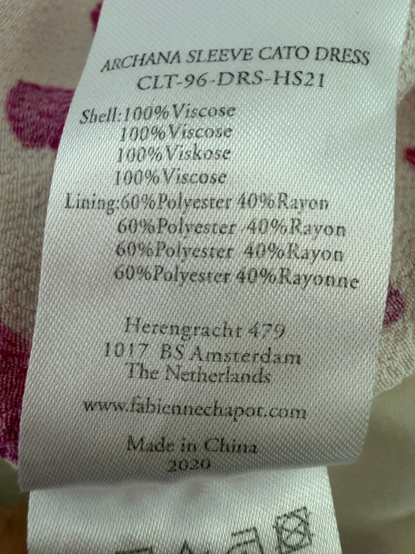 Fabienne Chapot maxi dress XL