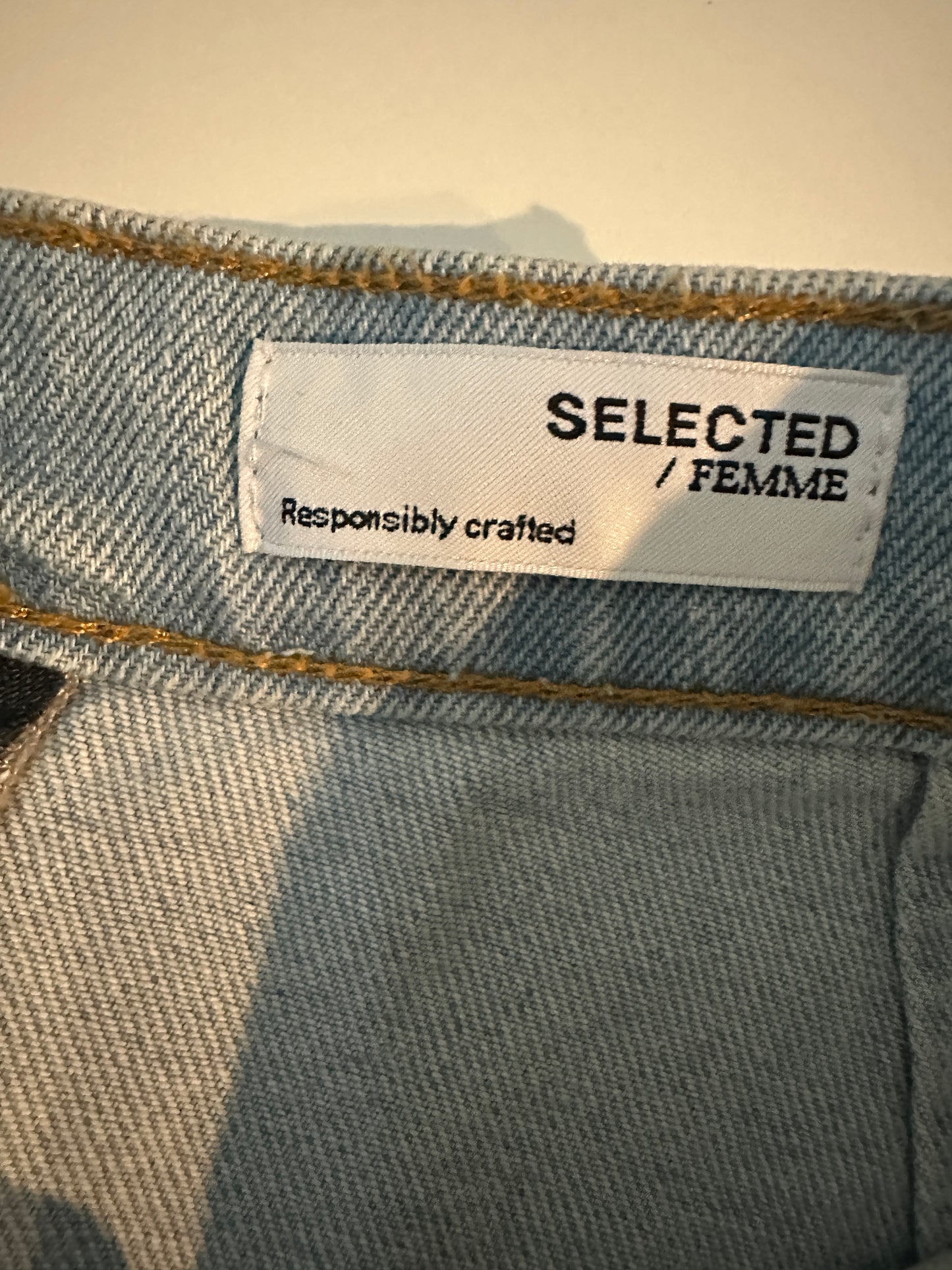 Selected Femme rok spijker M