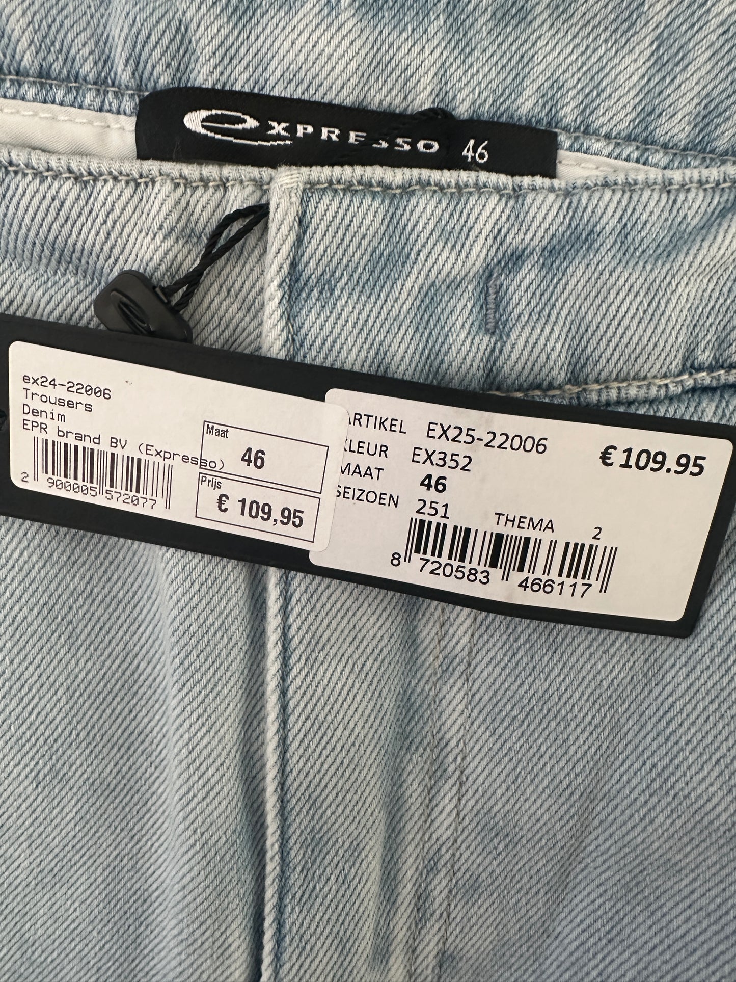 Expresso spijkerbroek NIEUW 3XL