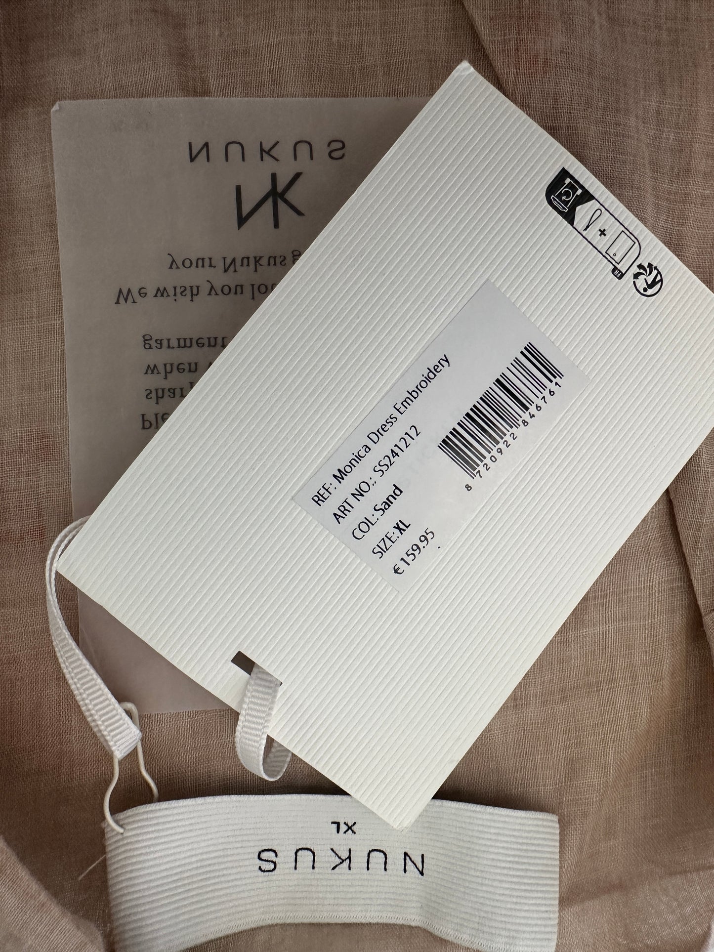 Nukus maxi jurk NIEUW XL