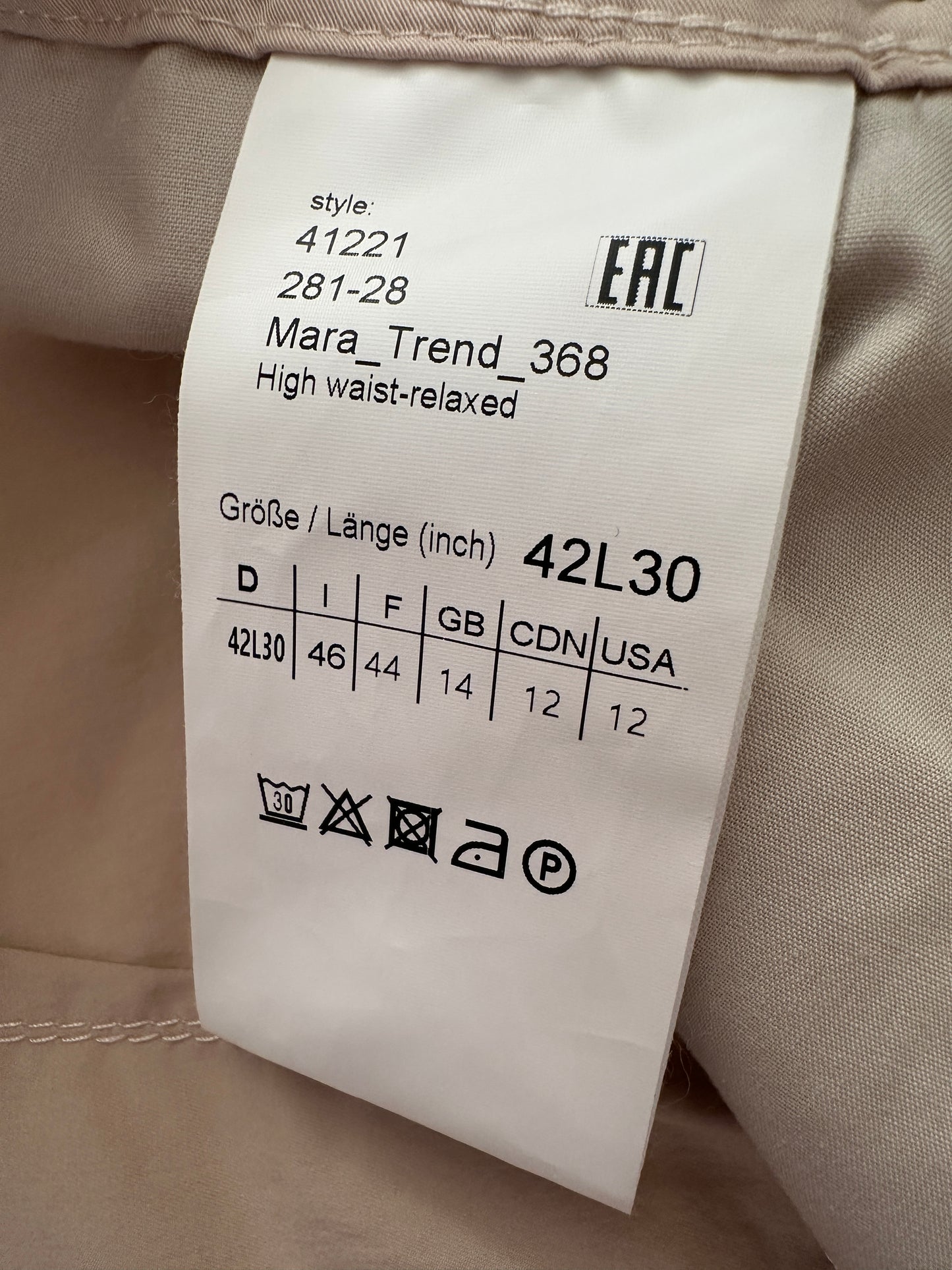 Rosner broek XL