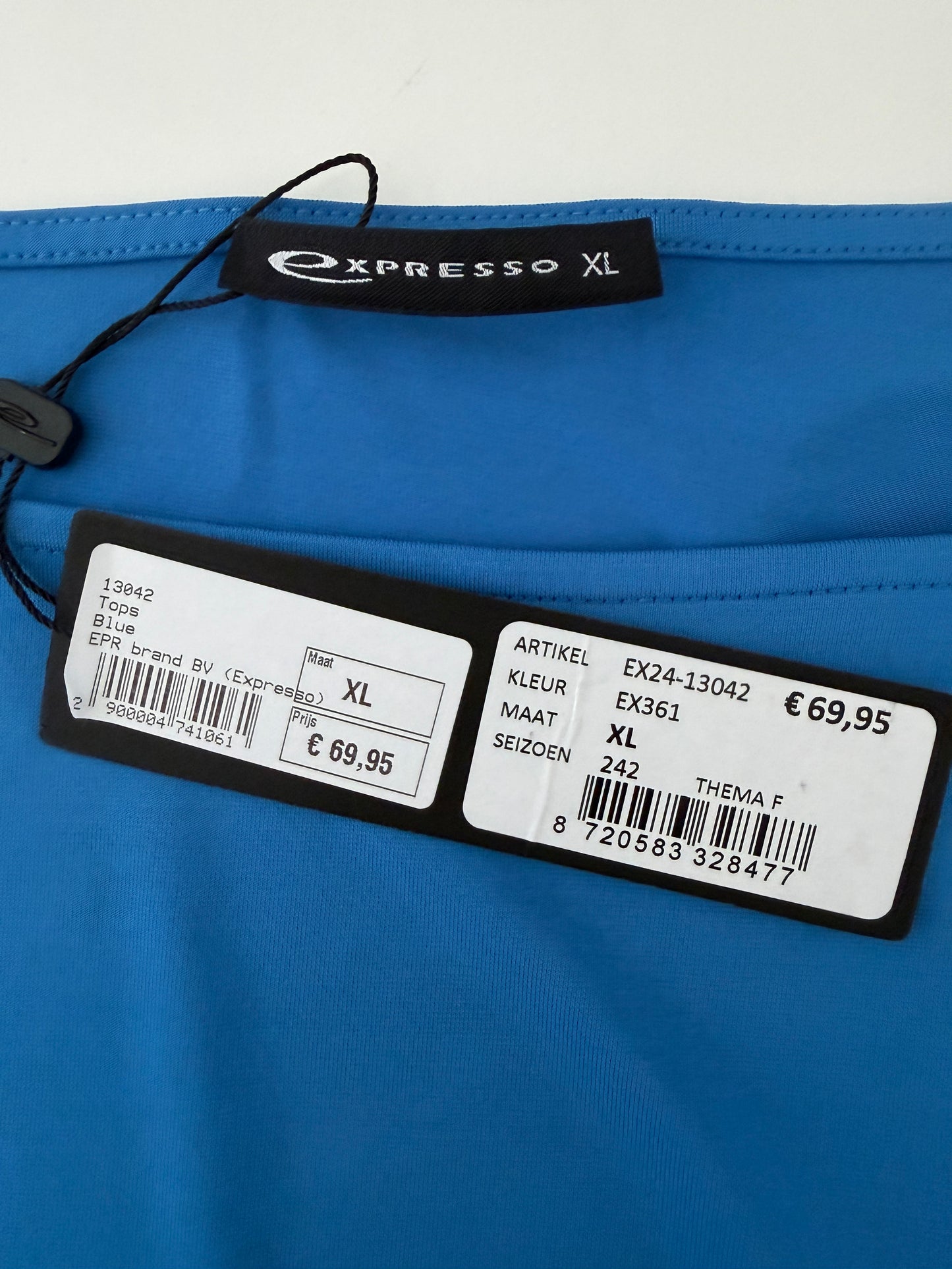 Espresso-Hemd NEU XL