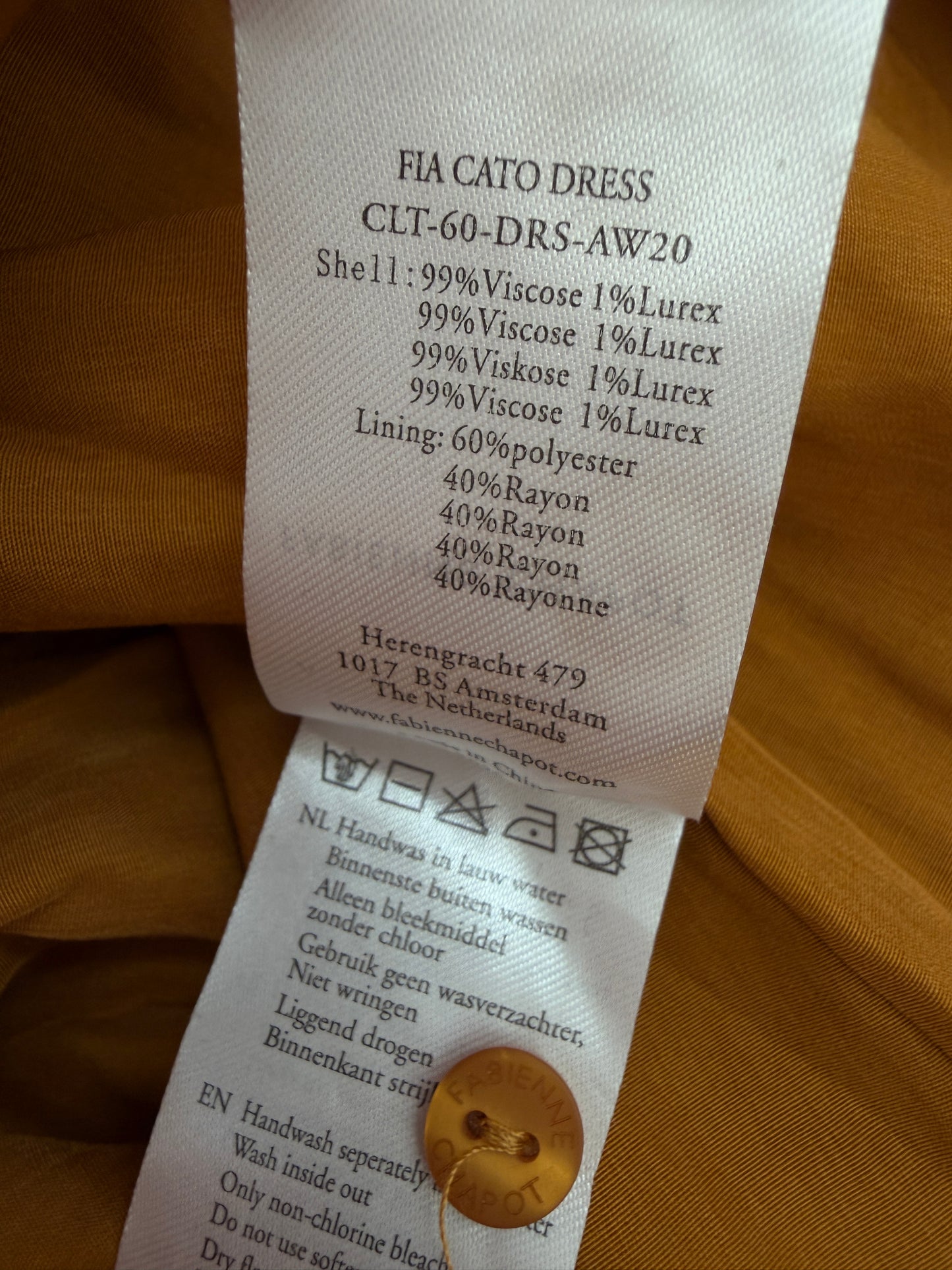 Fabienne Chapot maxi dress NEW L