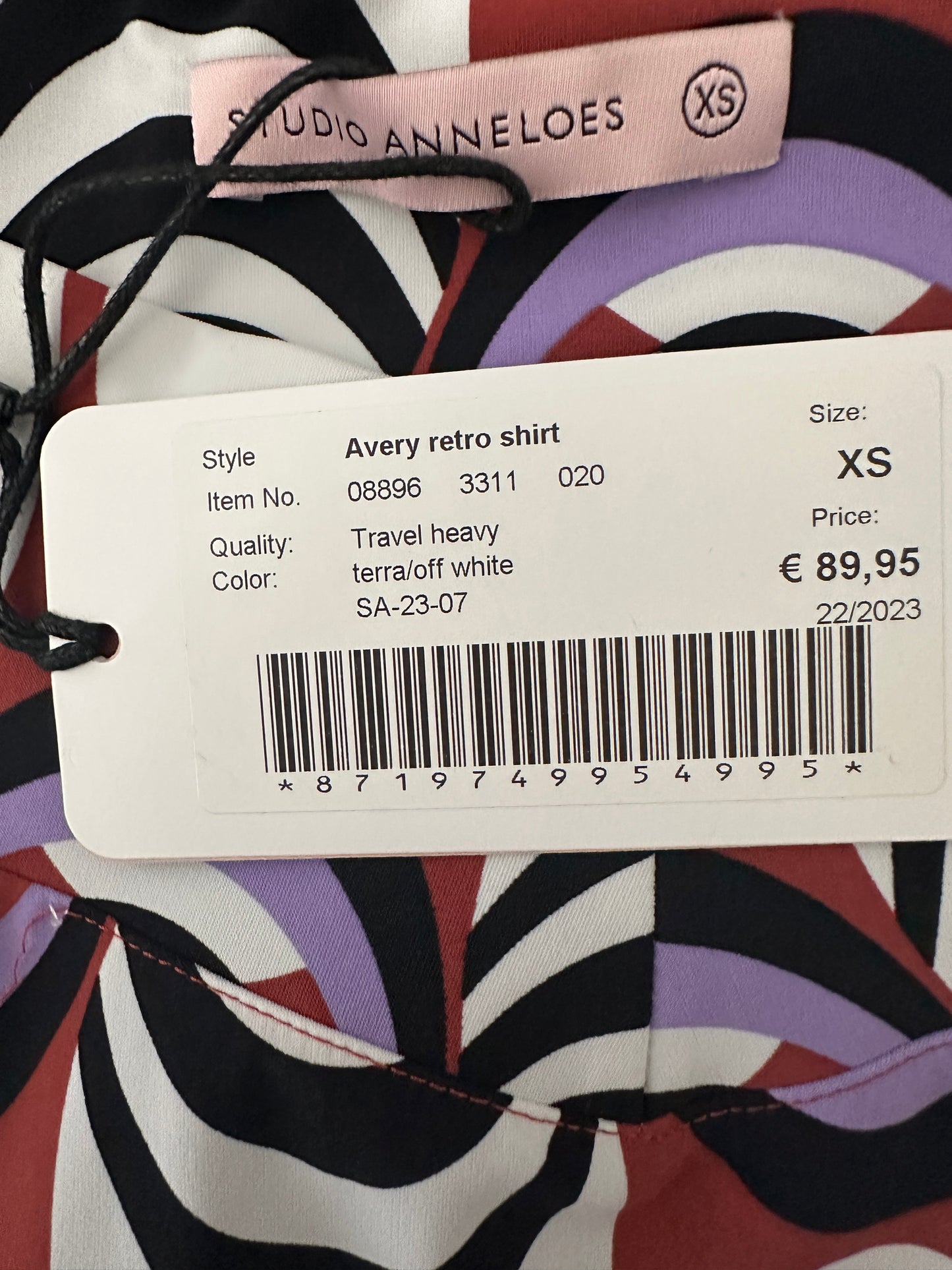 Studio Anneloes shirt NIEUW XS