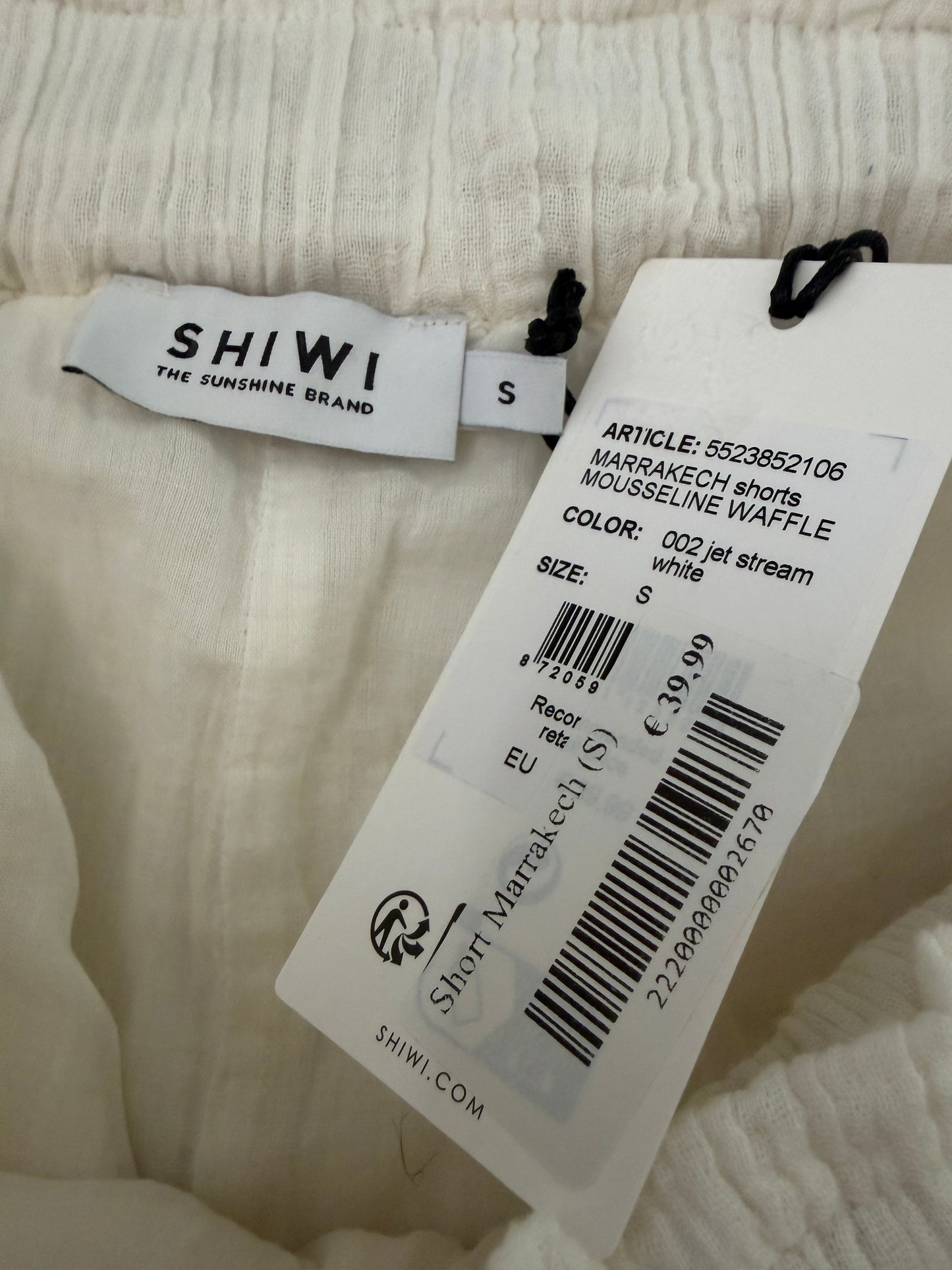 Shiwi korte broek NIEUW (meerdere maten)