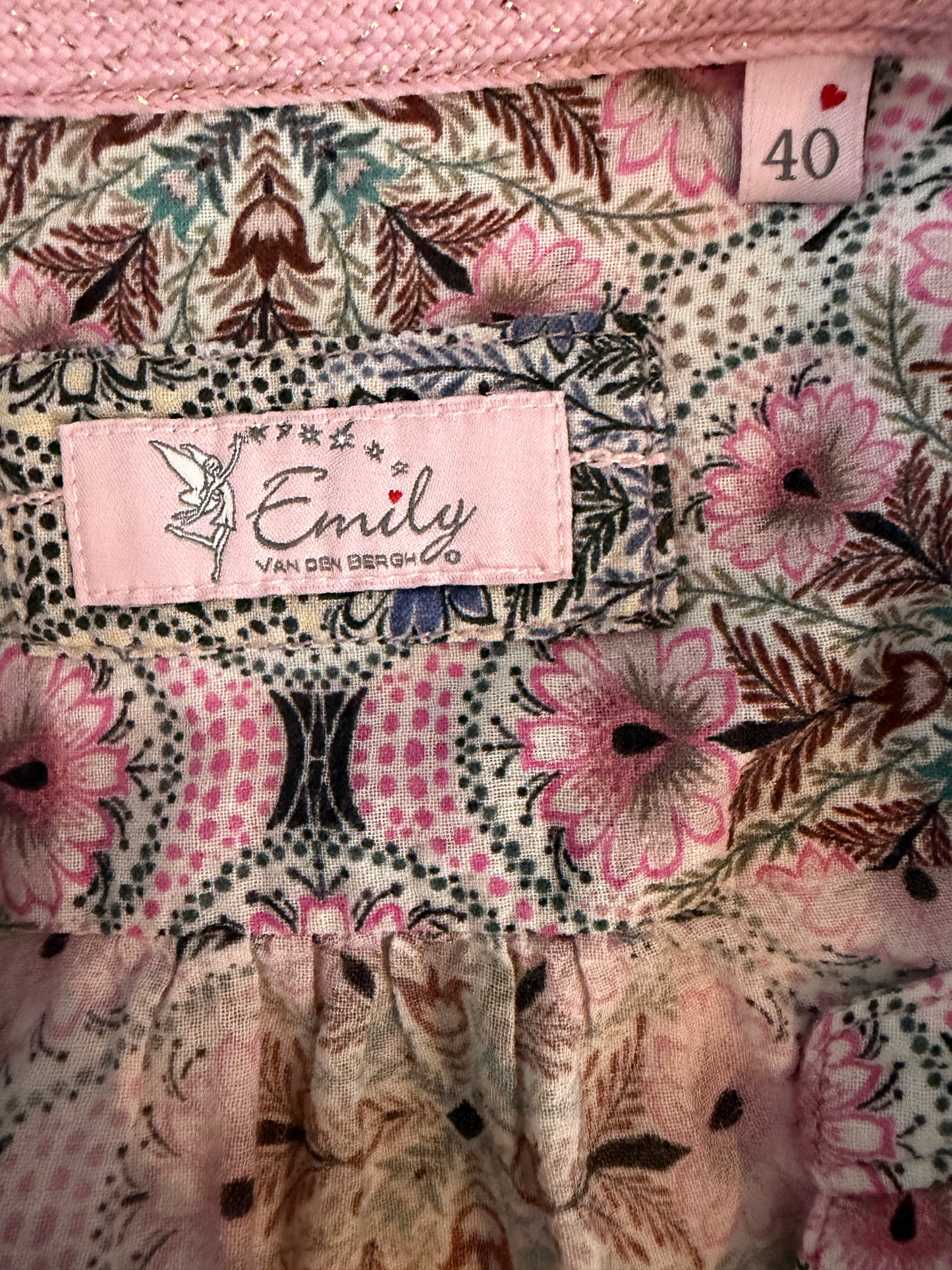 Emily van den Bergh shirt long sleeve L