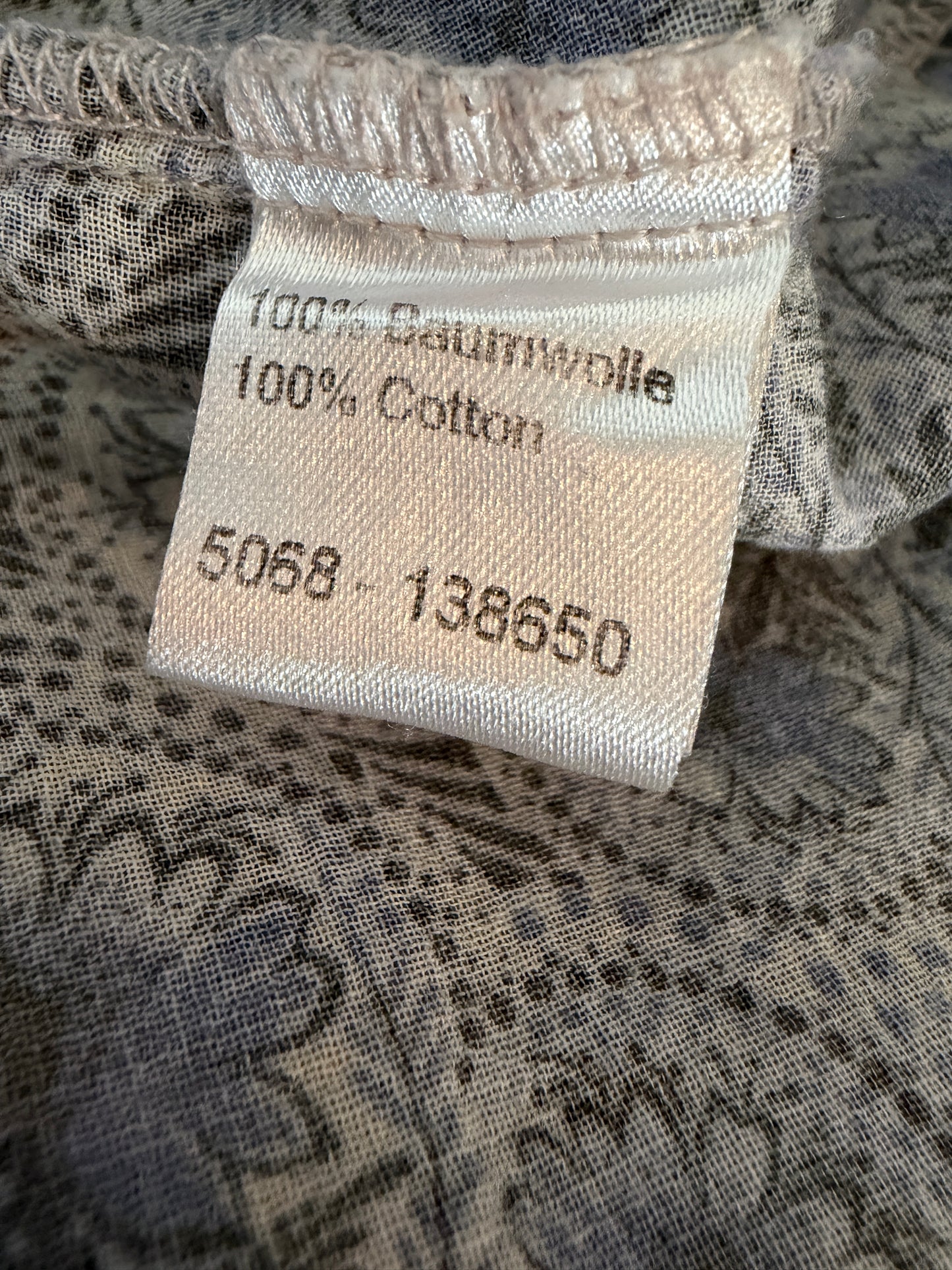 Emily van den Bergh shirt long sleeve L