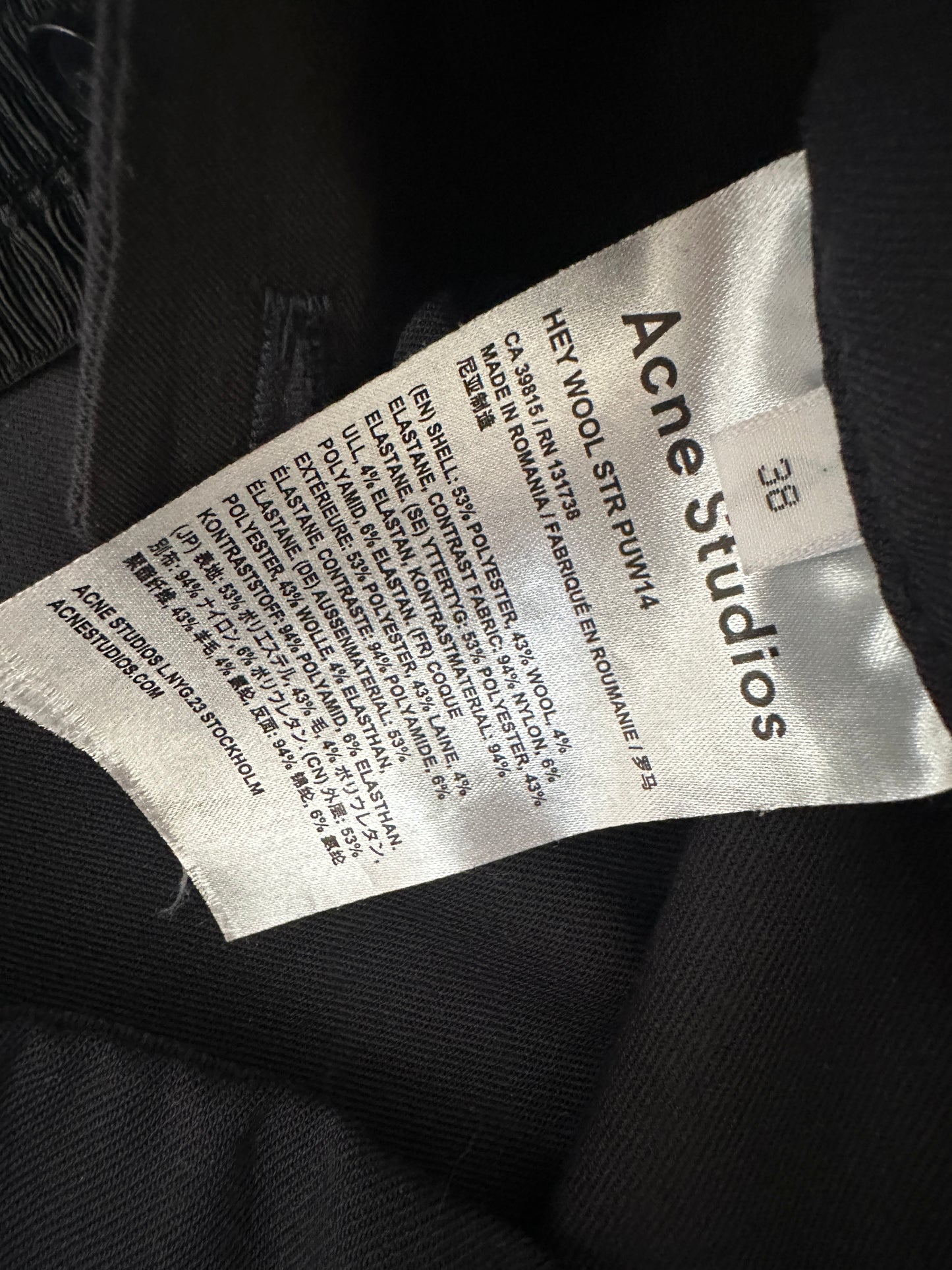 Acne Studios broek M
