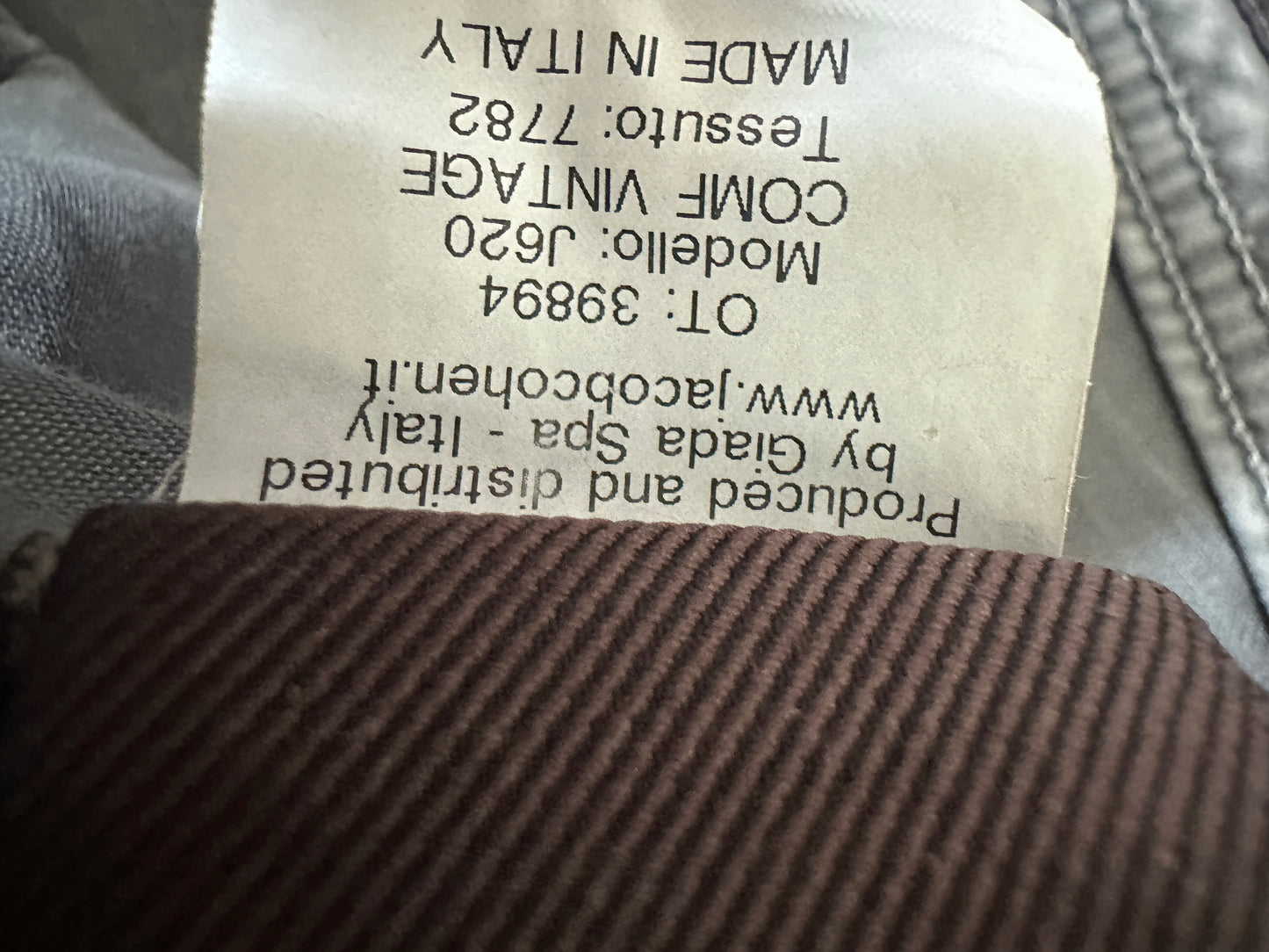Jacob Cohen broek 33