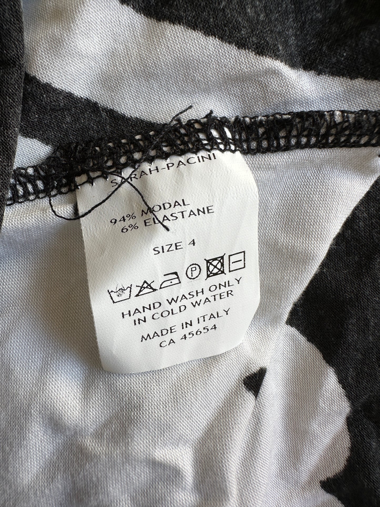 Sarah Pacini shirt lange mouw L