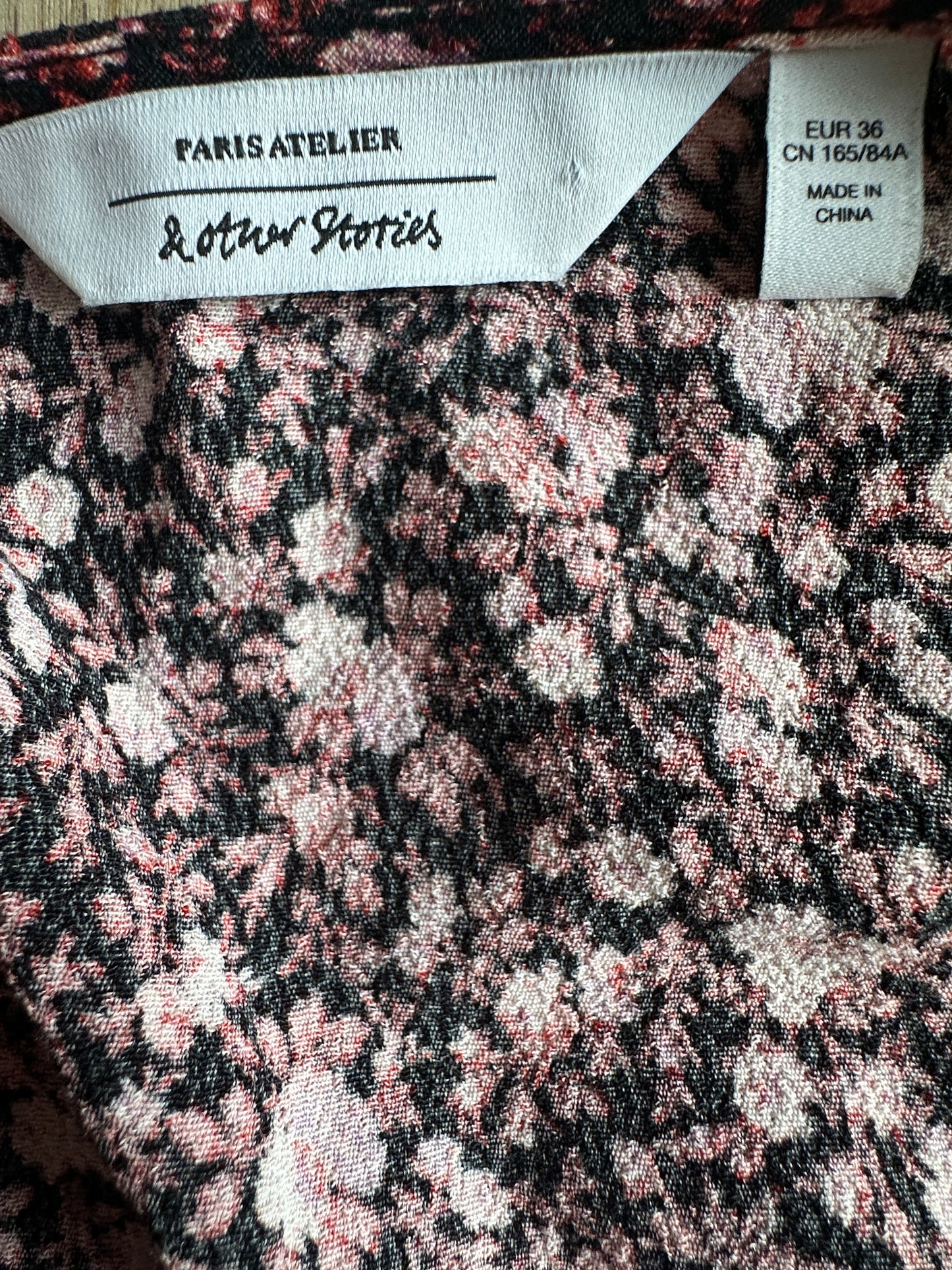 & Other Stories shirt lange mouw S