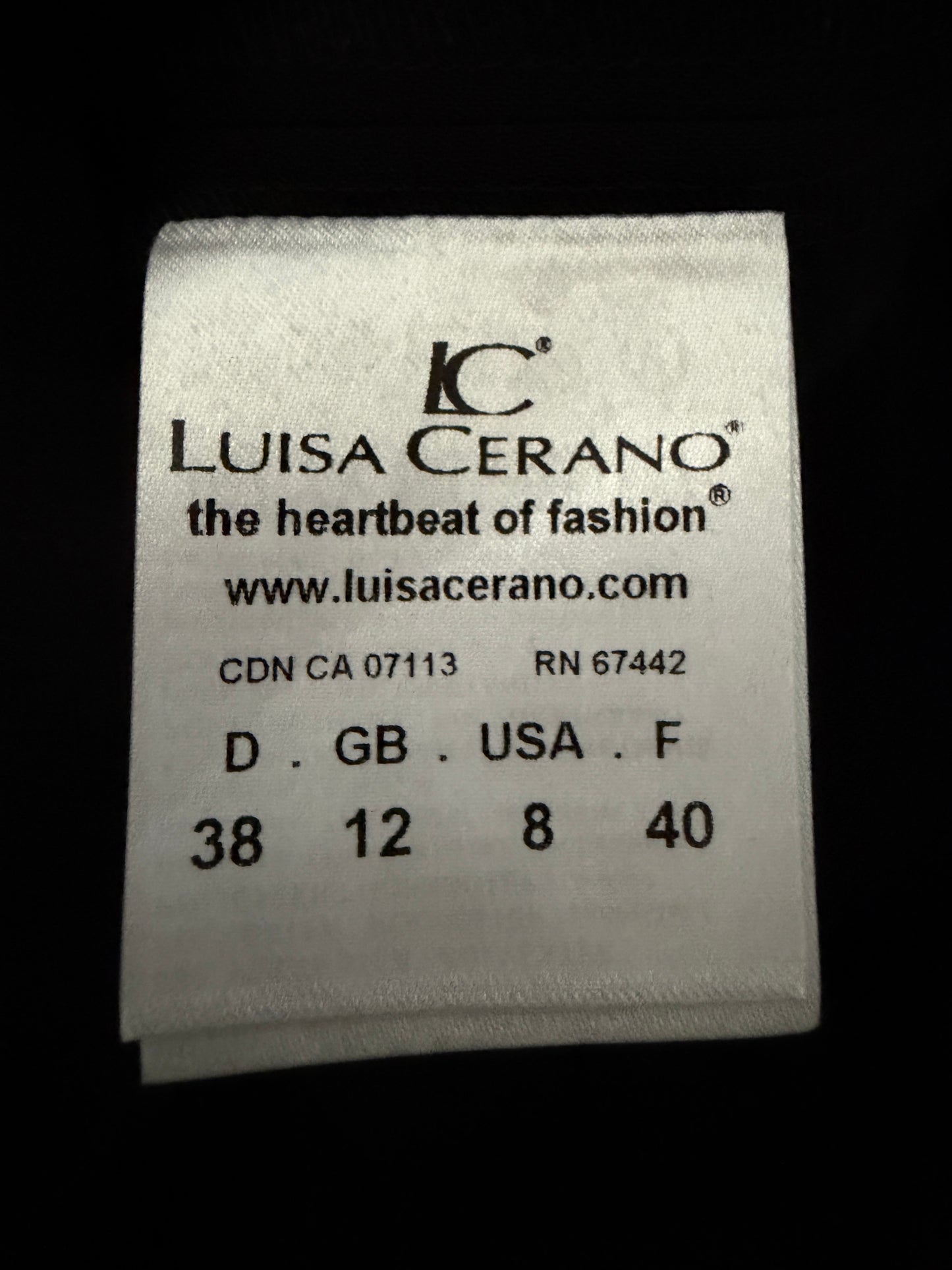Luisa Cerano jurk M