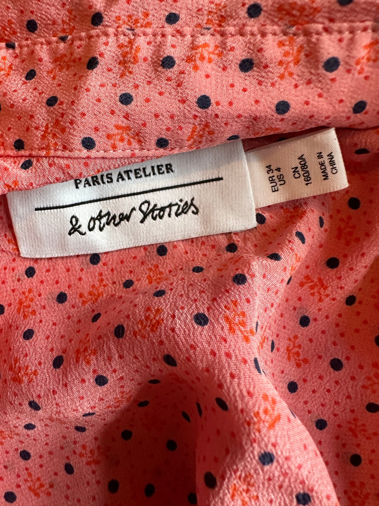 & Other Stories blouse XS