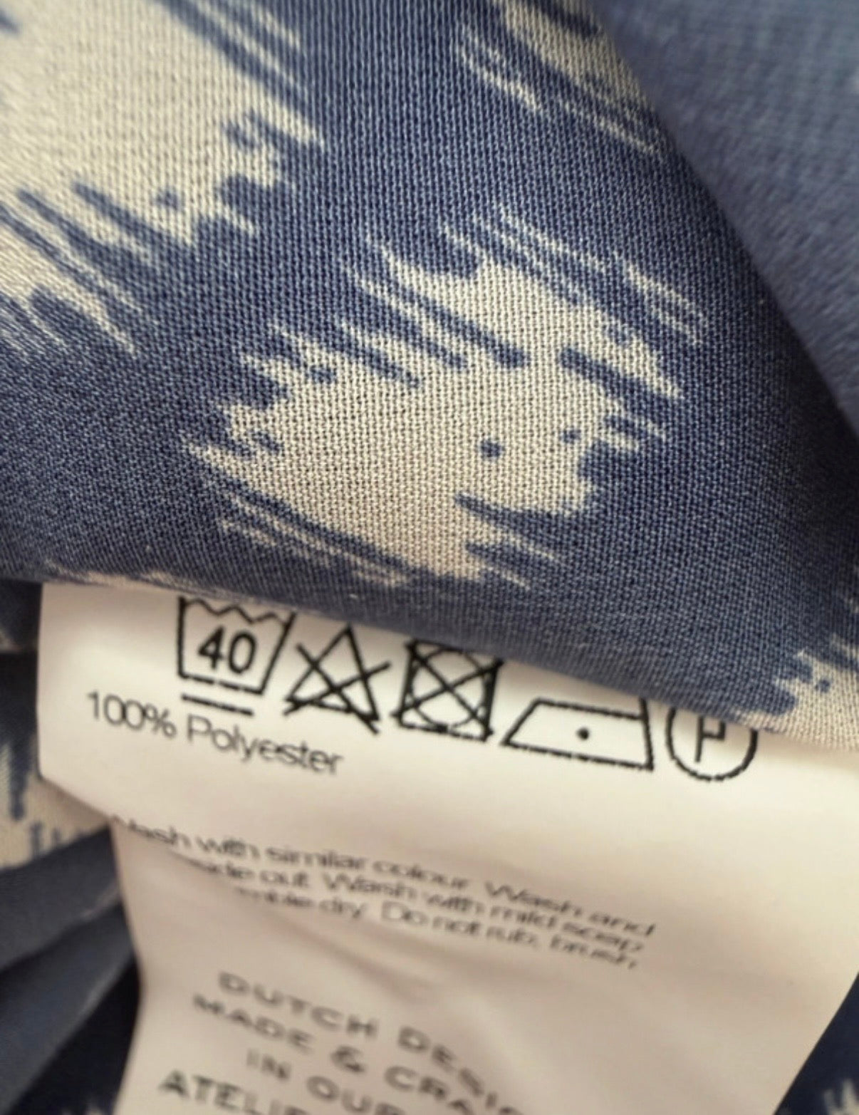 Vanilia shirt lange mouw S