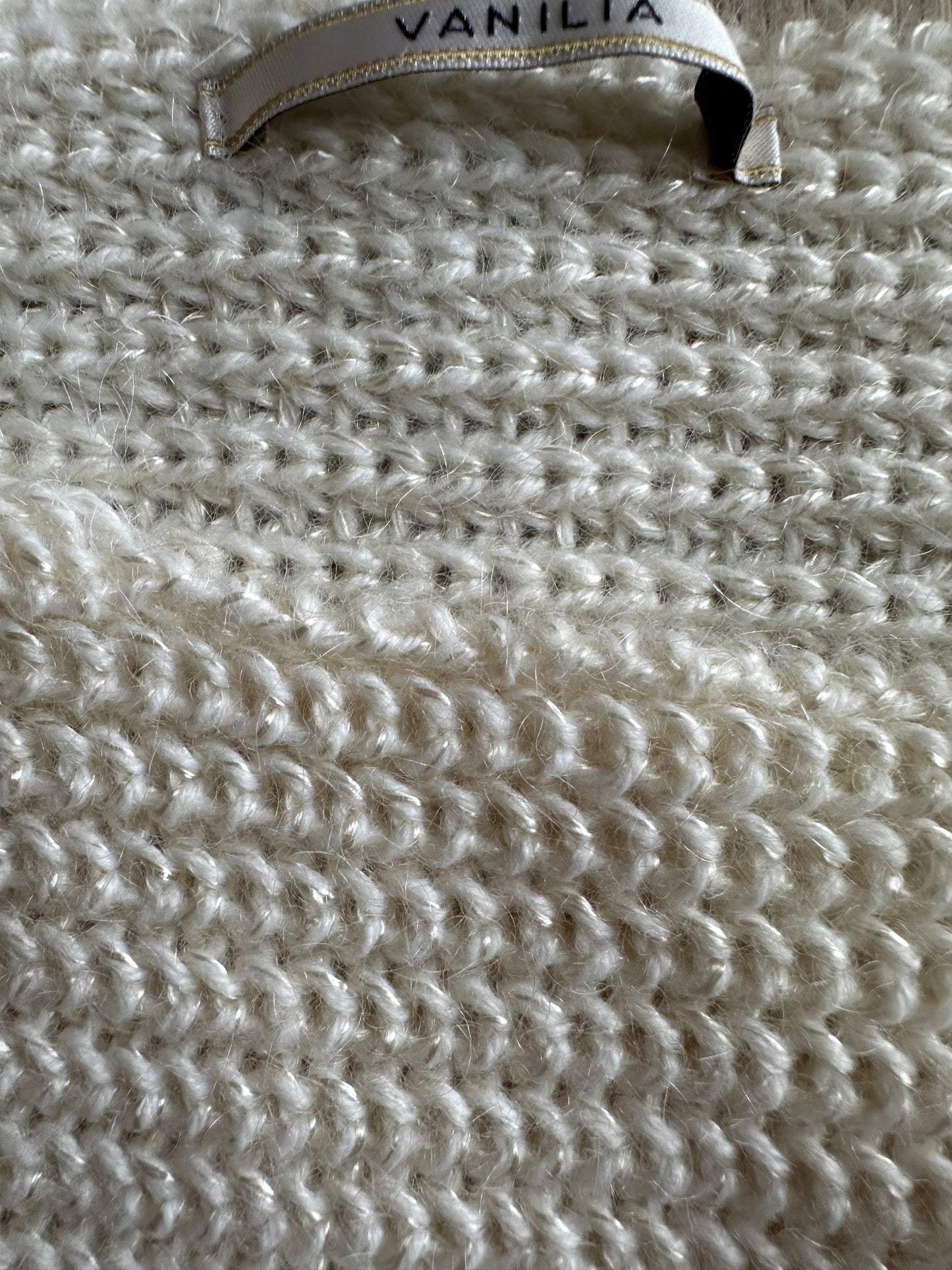 Vanillepullover L