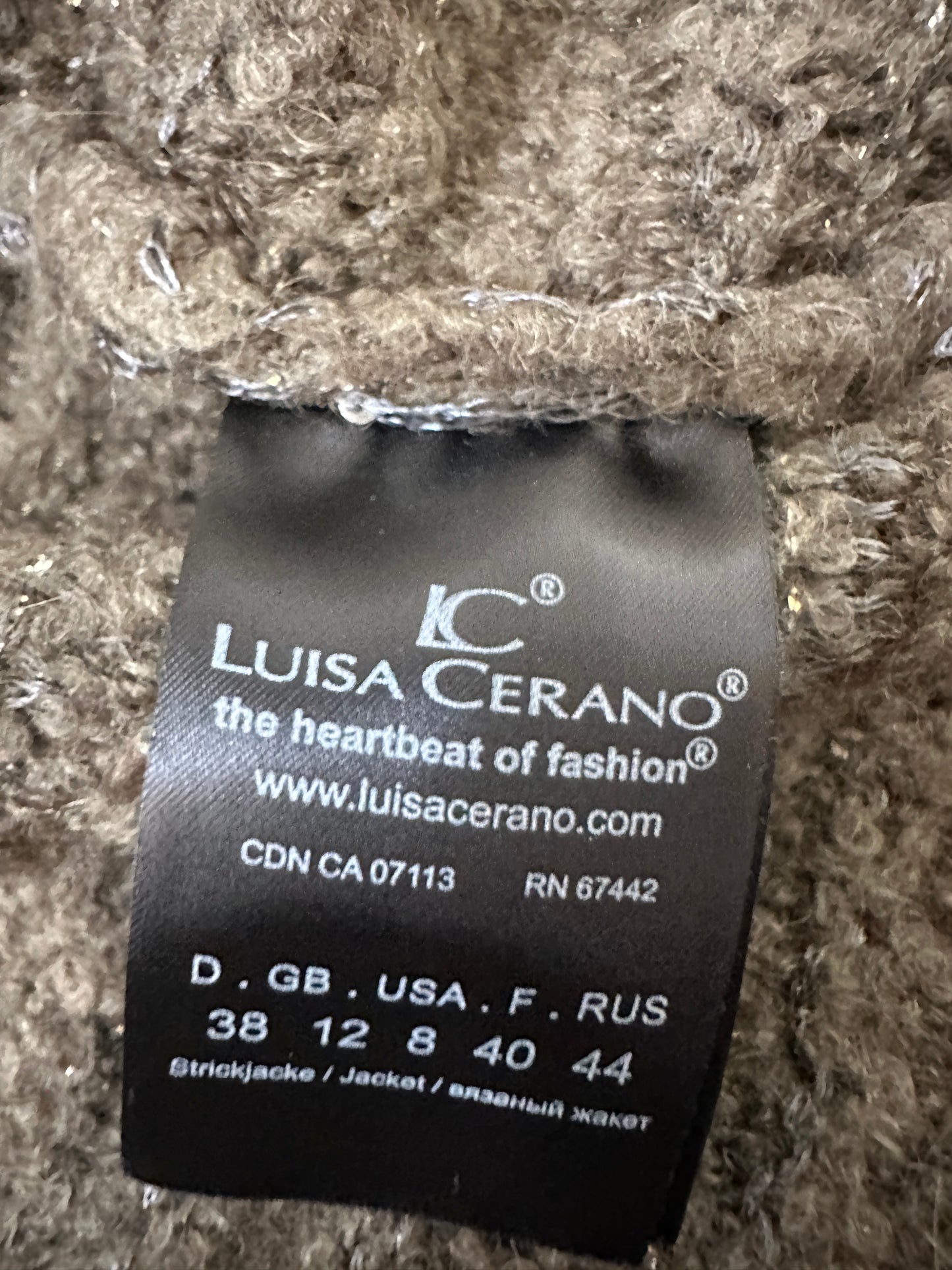 Luisa Cerano vest M
