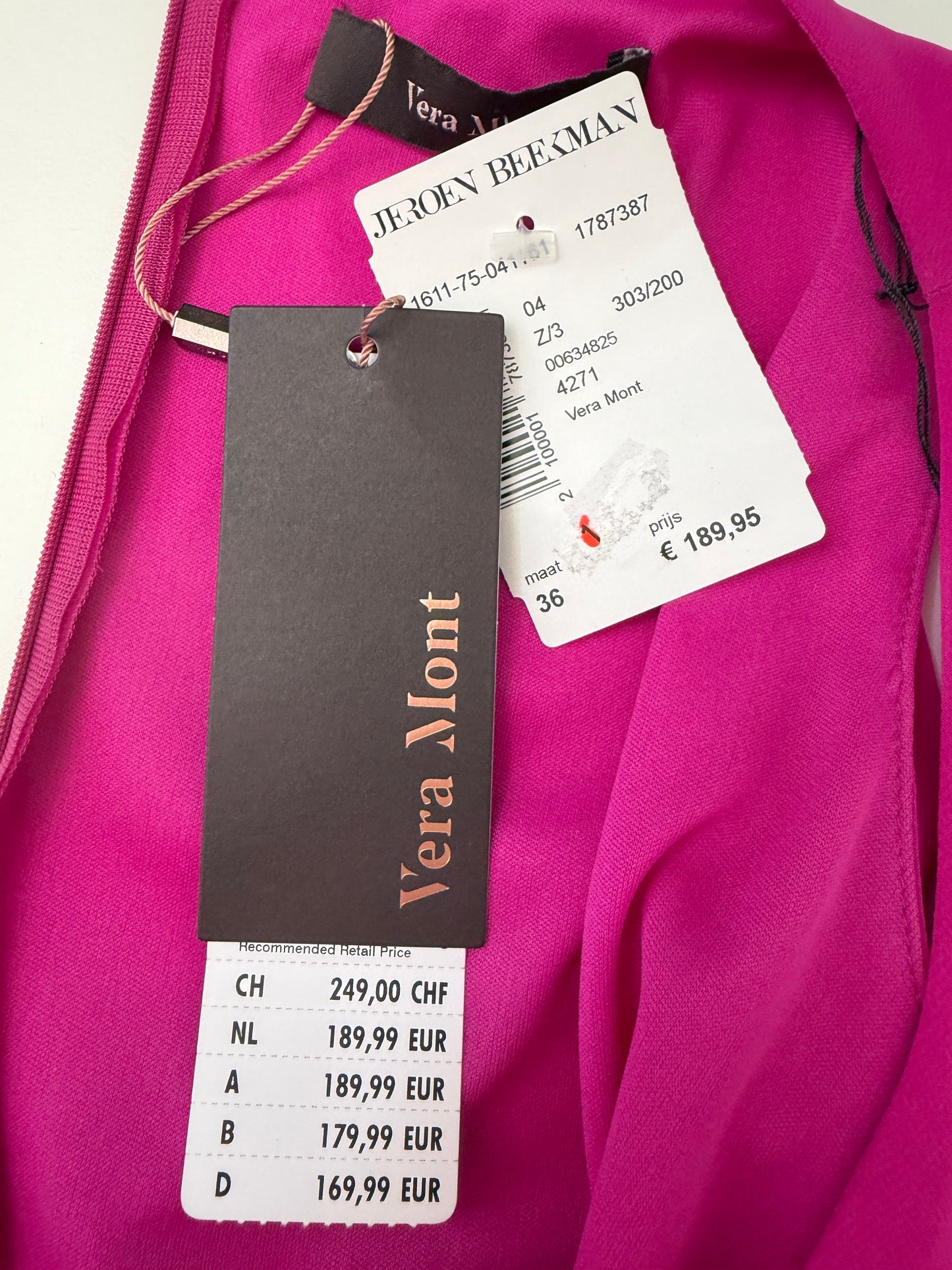 Vera Mont jurk NIEUW S