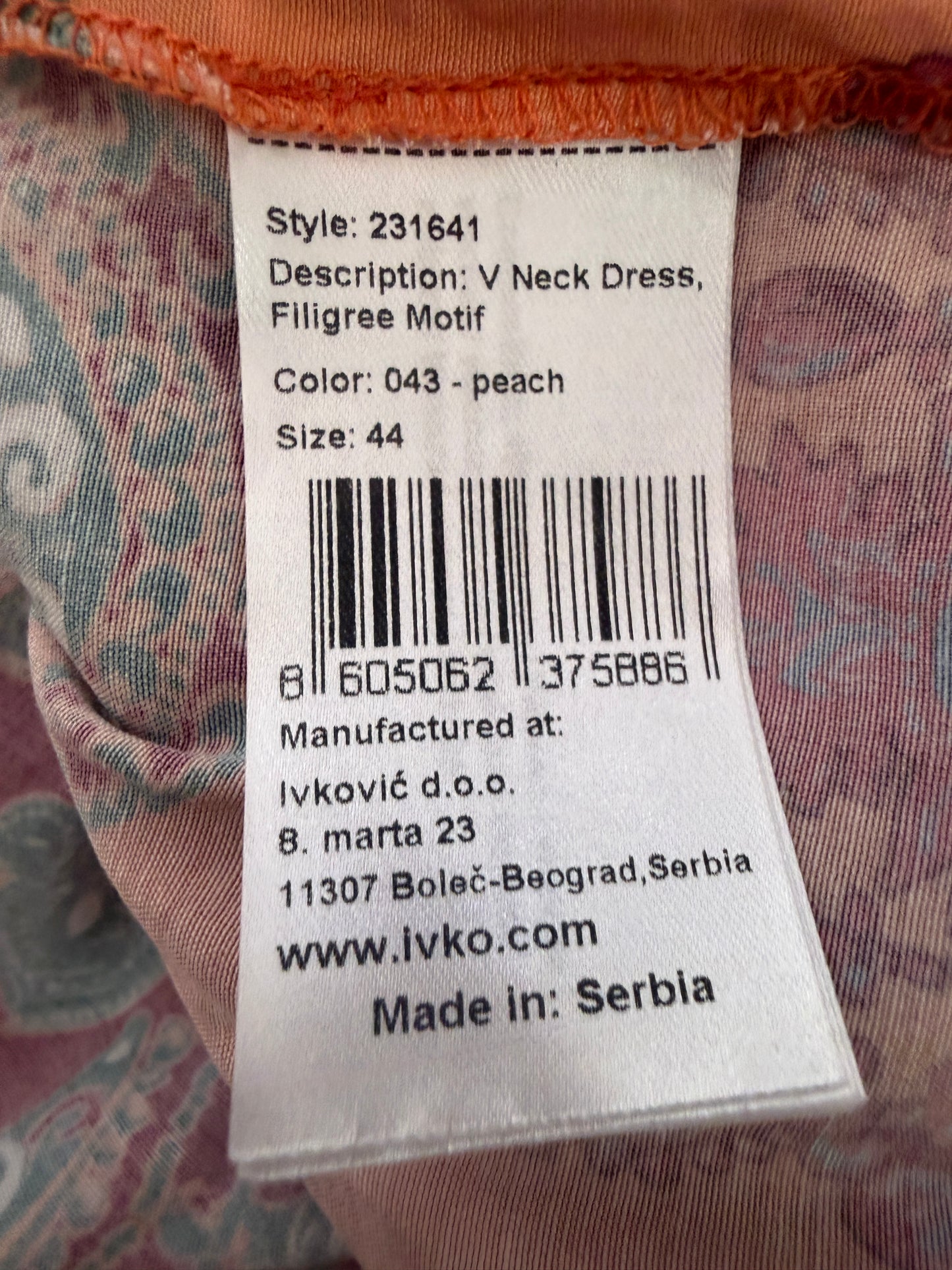 Ivko dress XXL