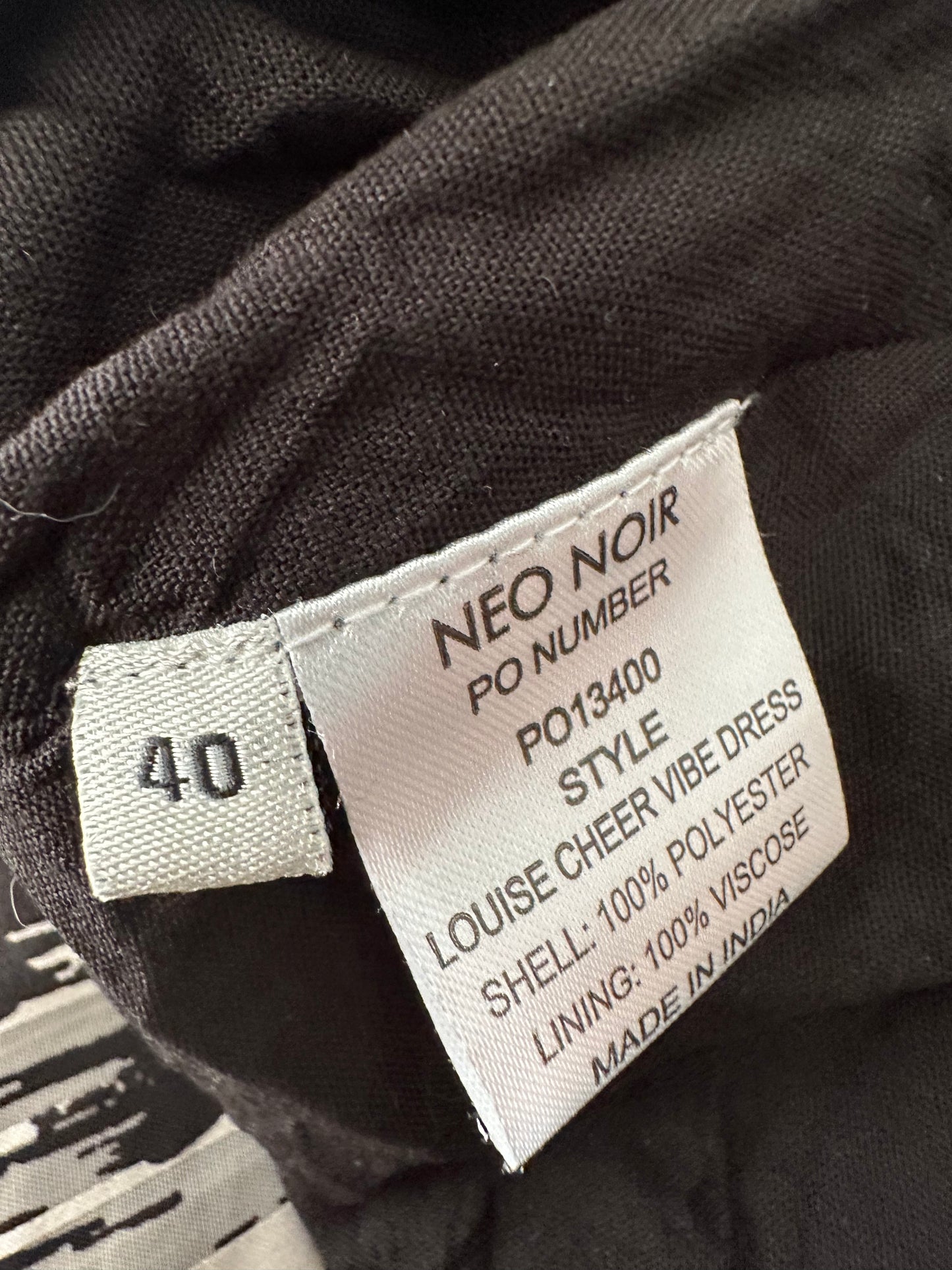 Neo Noir jurk L