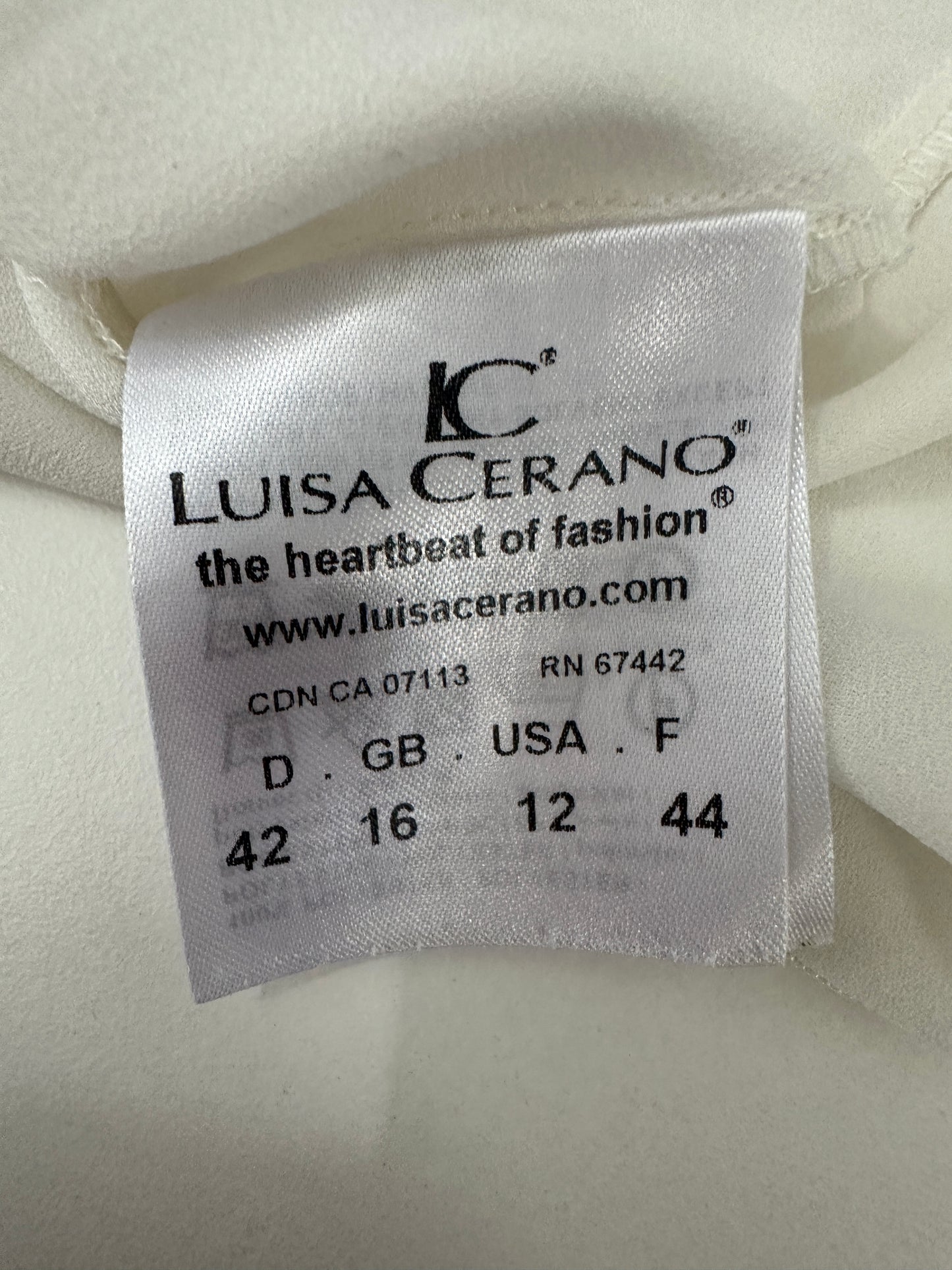 Luisa Cerano shirt lange mouw XL