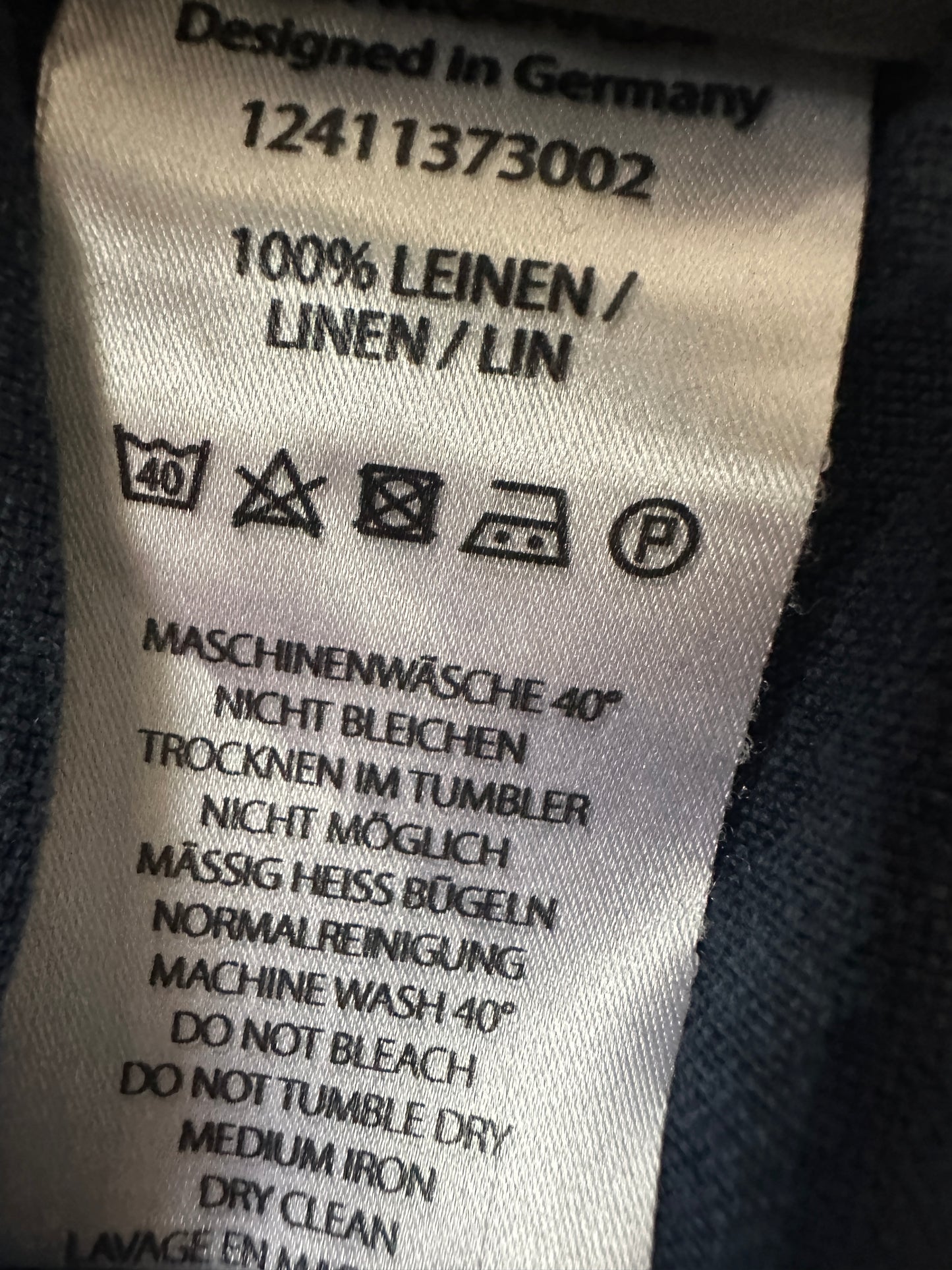 Oska broek blauw L