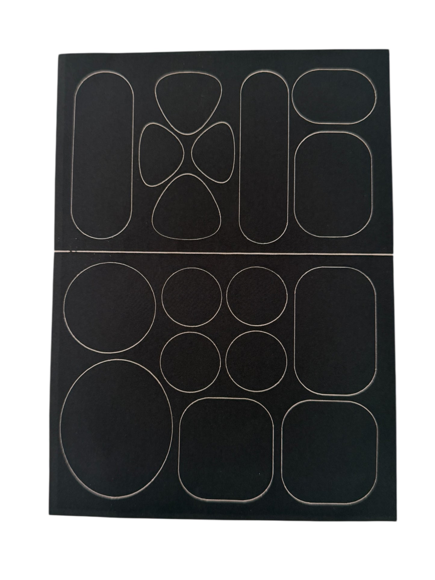 Zelfklevende kunstleren patches (17 stuks)