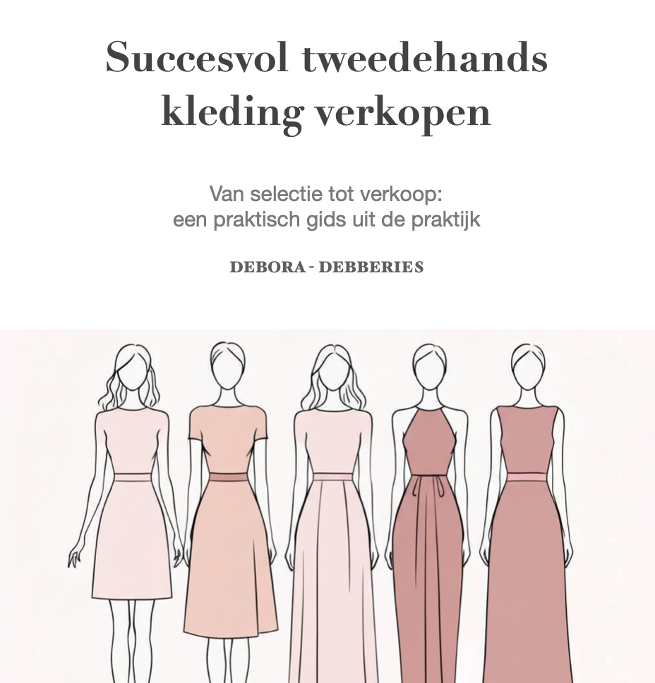 Succesvol tweedehands kleding verkopen - van selectie tot verkoop:  een praktisch gids uit de praktijk