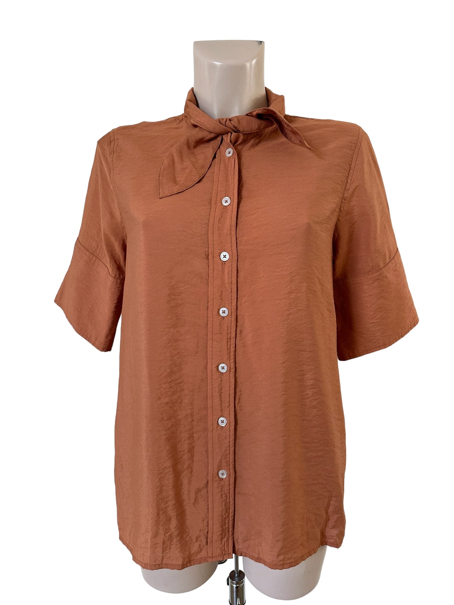 Luxuriös getränkte Bluse M